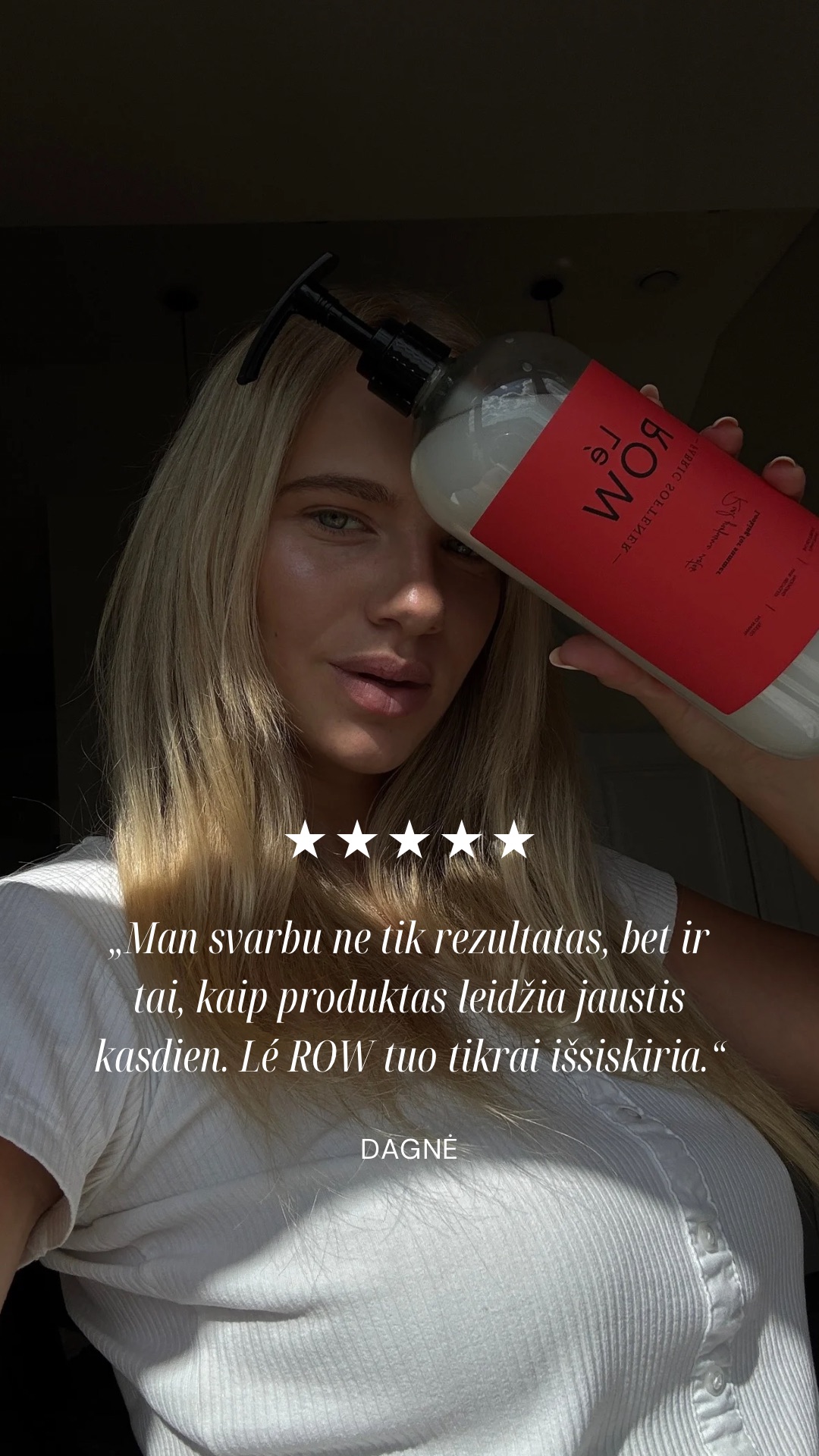 Lé ROW Facebook ad