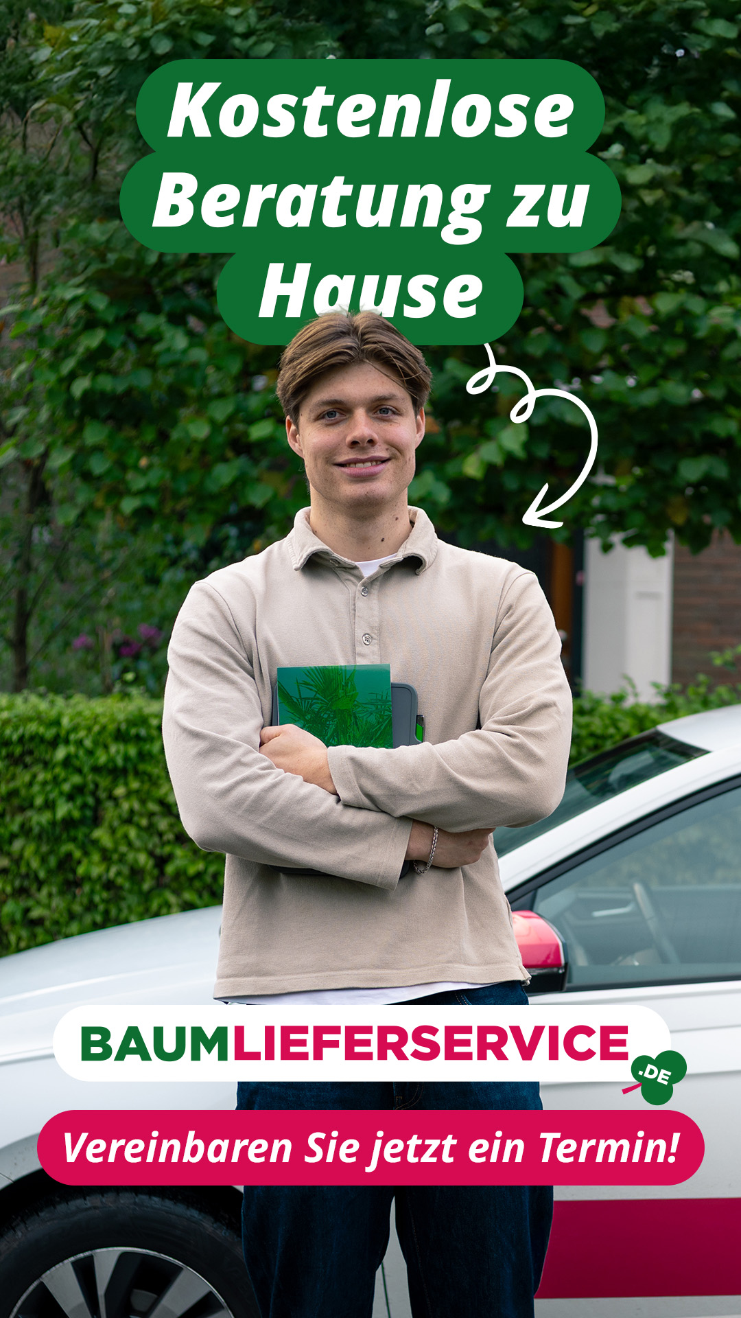 Baumlieferservice.de Facebook ad