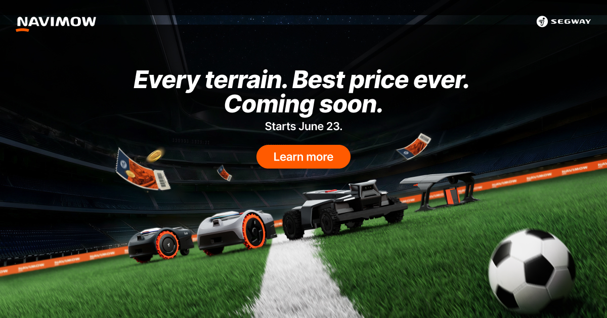 Segway Navimow Facebook ad from Jun 17, 2026