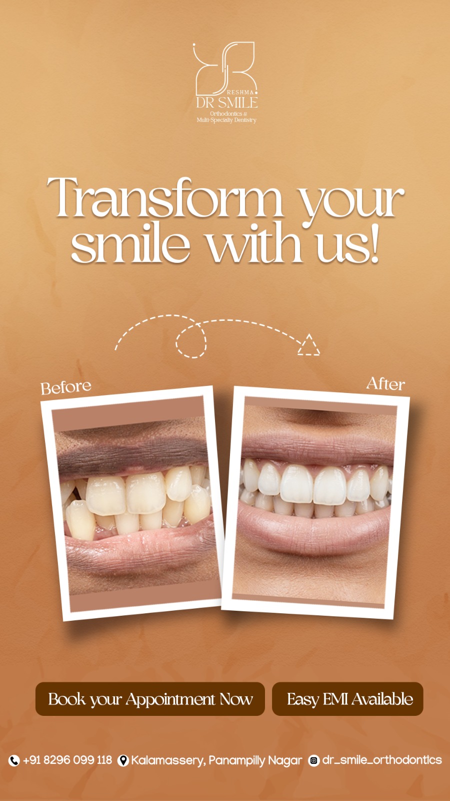Dr Smile Orthodontics Facebook ad from May 24, 2026