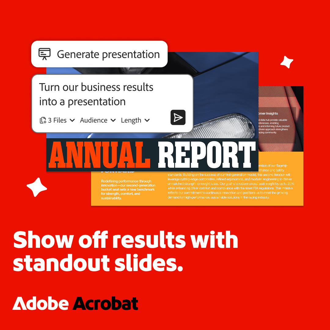 Adobe Acrobat Facebook ad