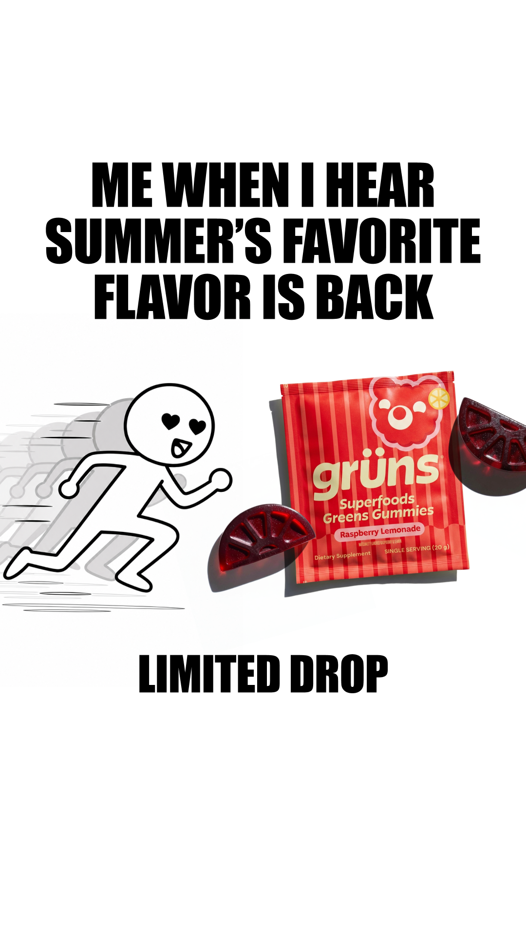 Grüns Facebook ad