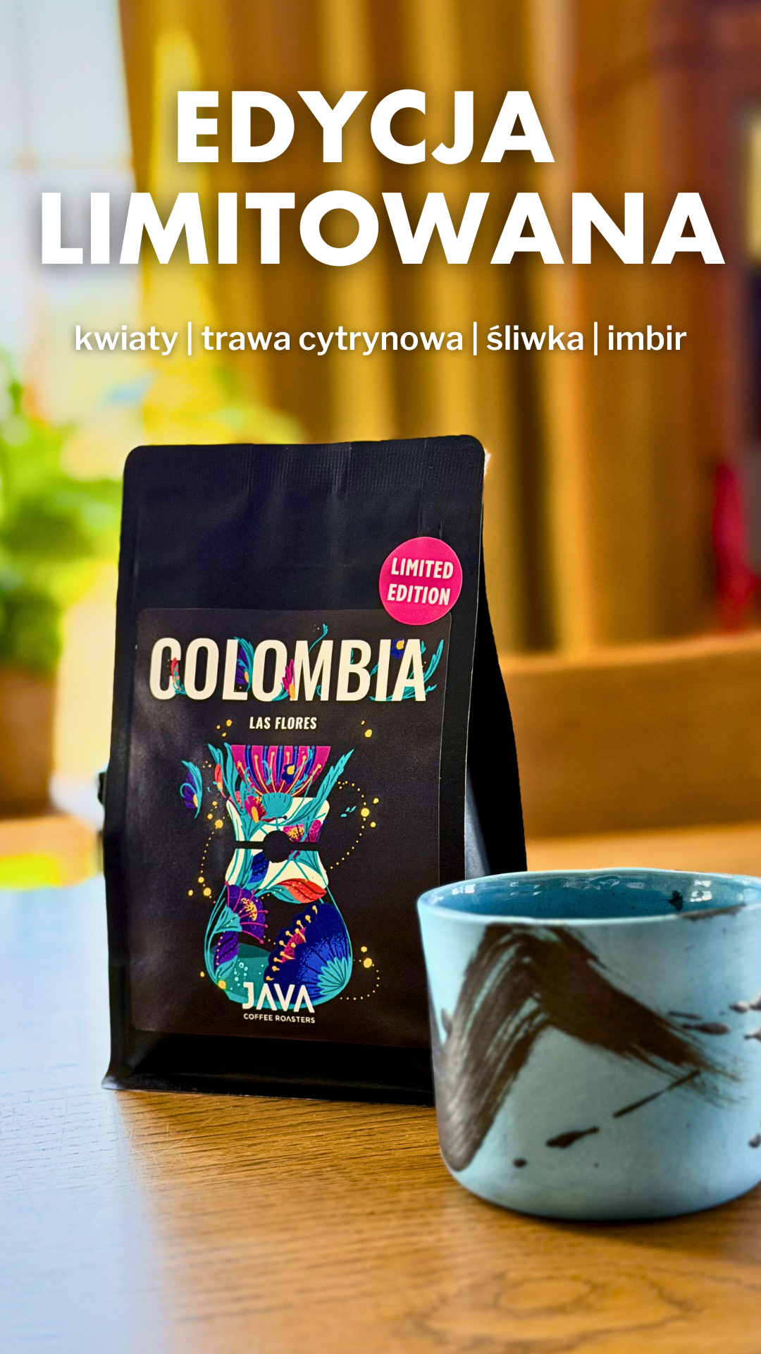 JAVA Coffee Roasters Facebook ad