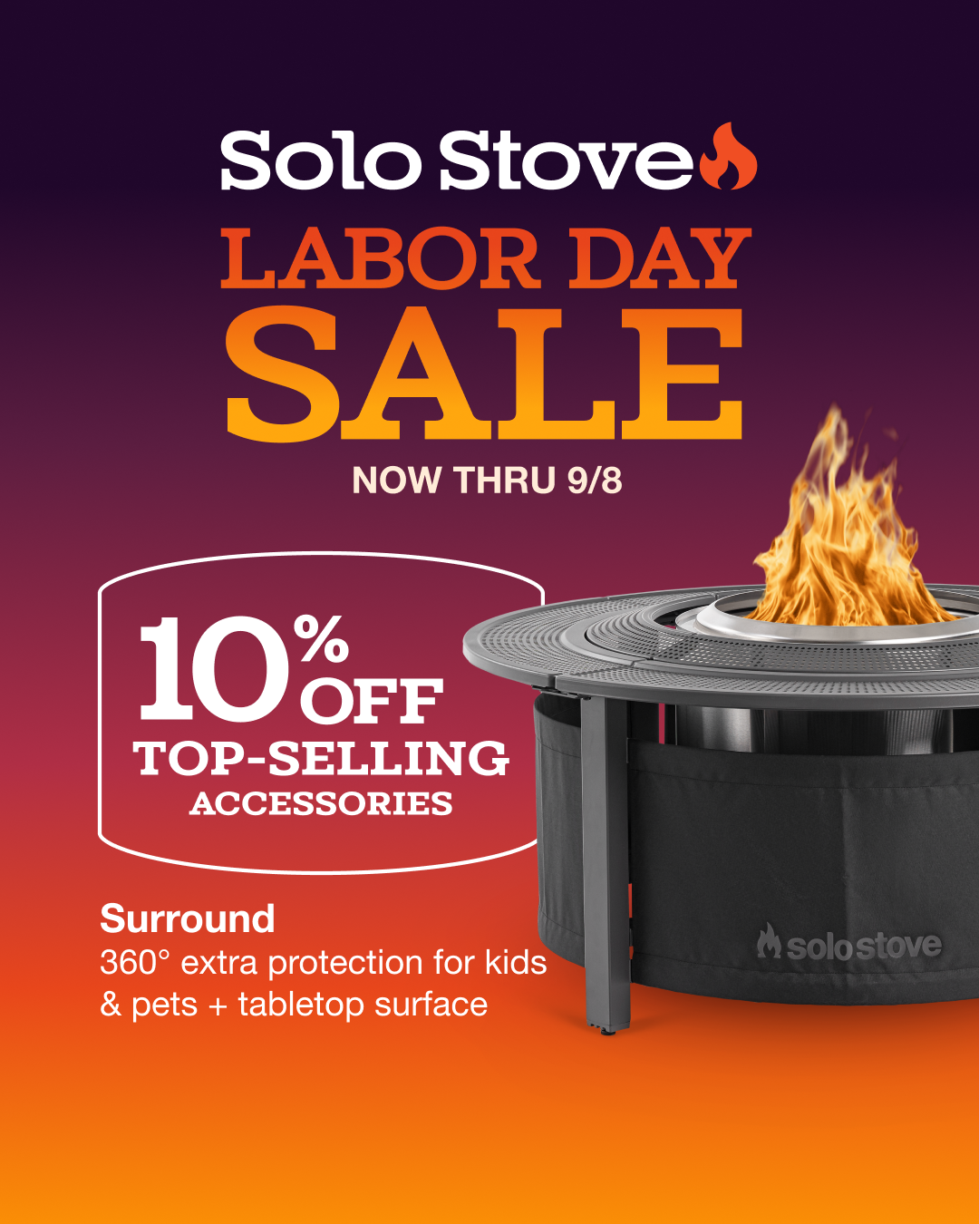 Solo Stove Facebook ad