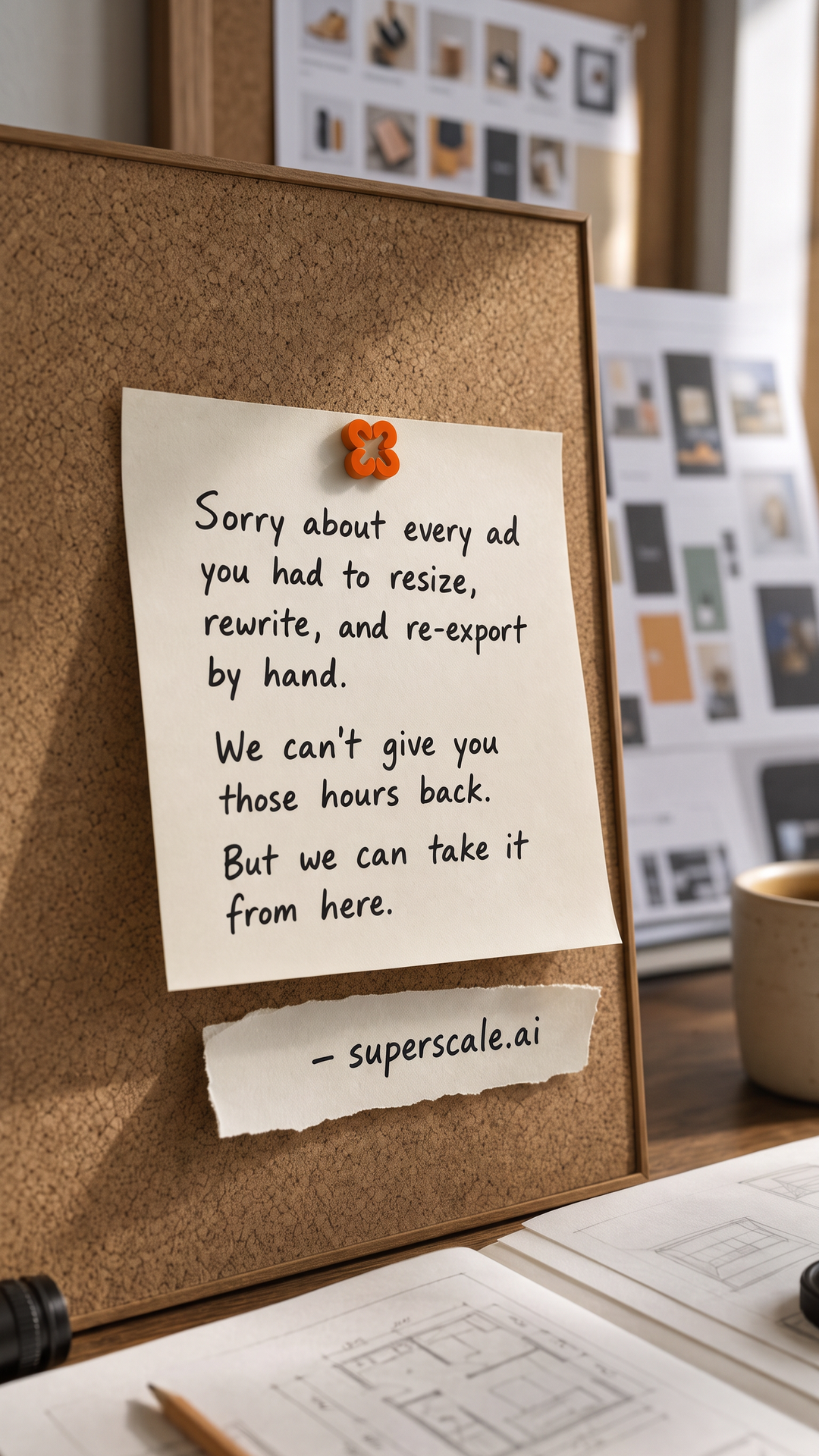 Superscale AI Facebook ad: Meet your AI creative strategist