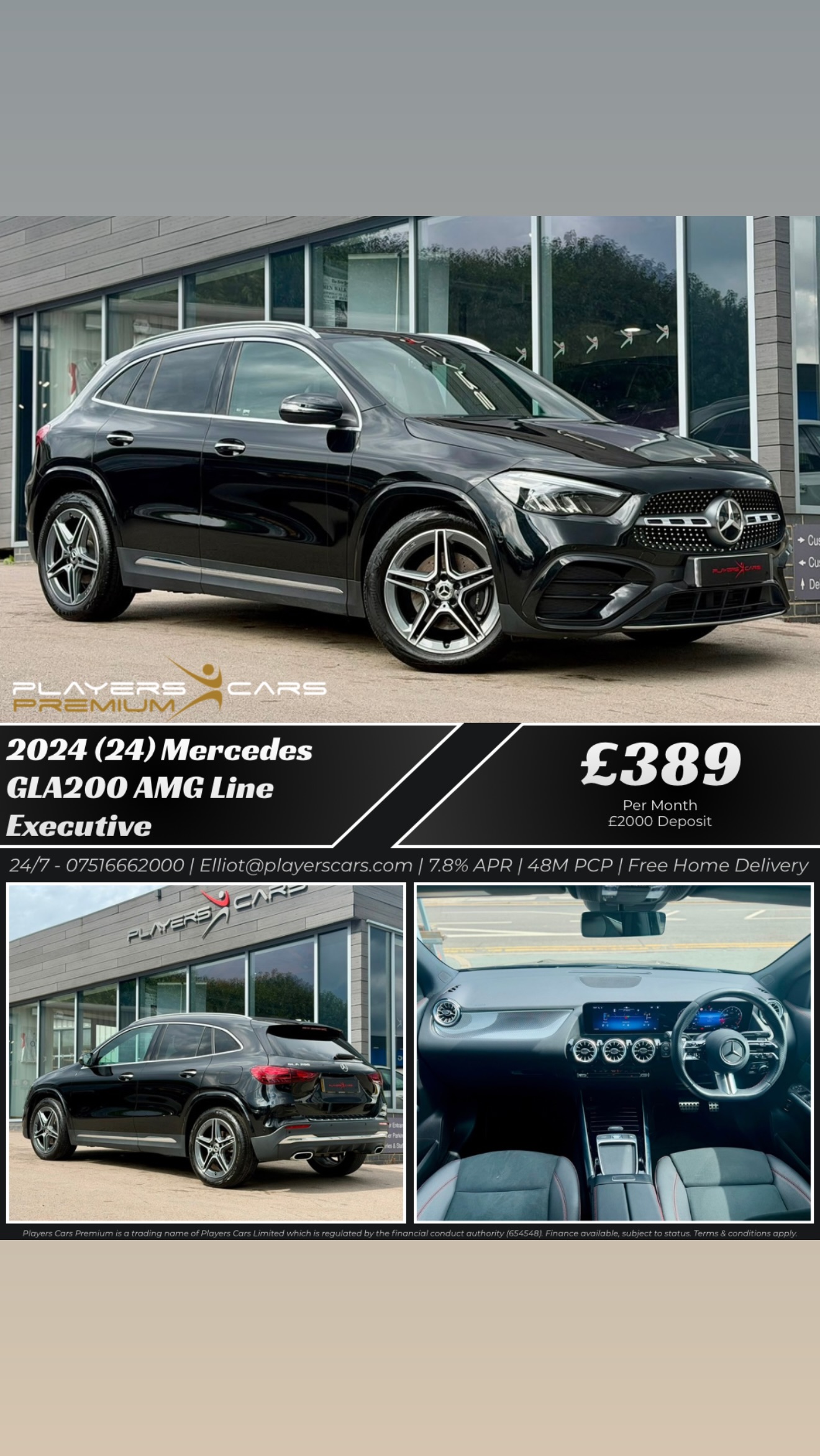 Players Cars Premium Facebook ad from Aug 4, 2026