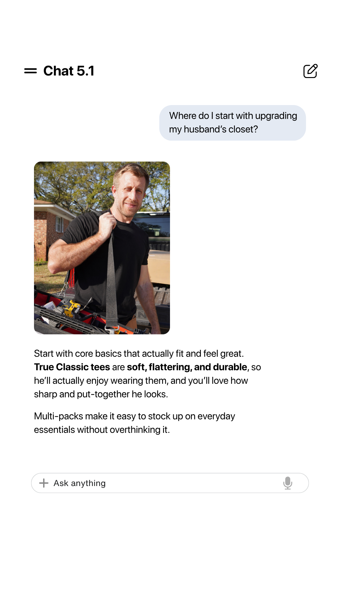 Modern Man Cave Facebook ad