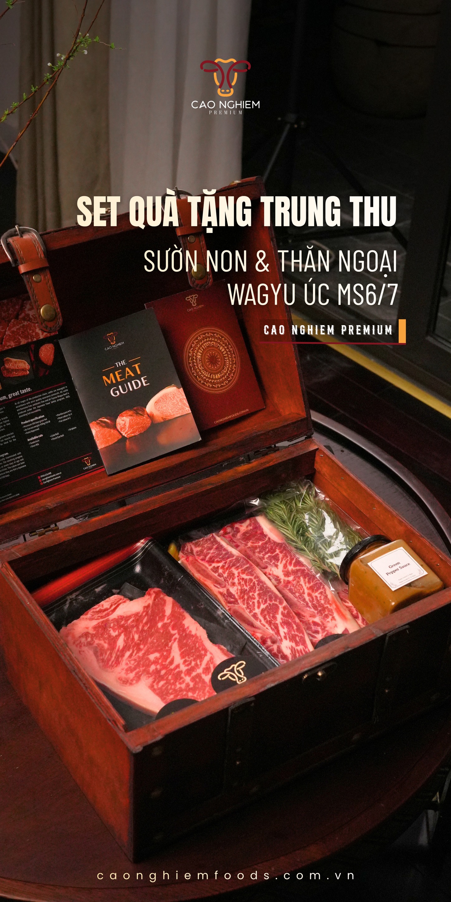 Cao Nghiem Premium - Wagyu A5, Thịt bò Úc tươi Facebook ad
