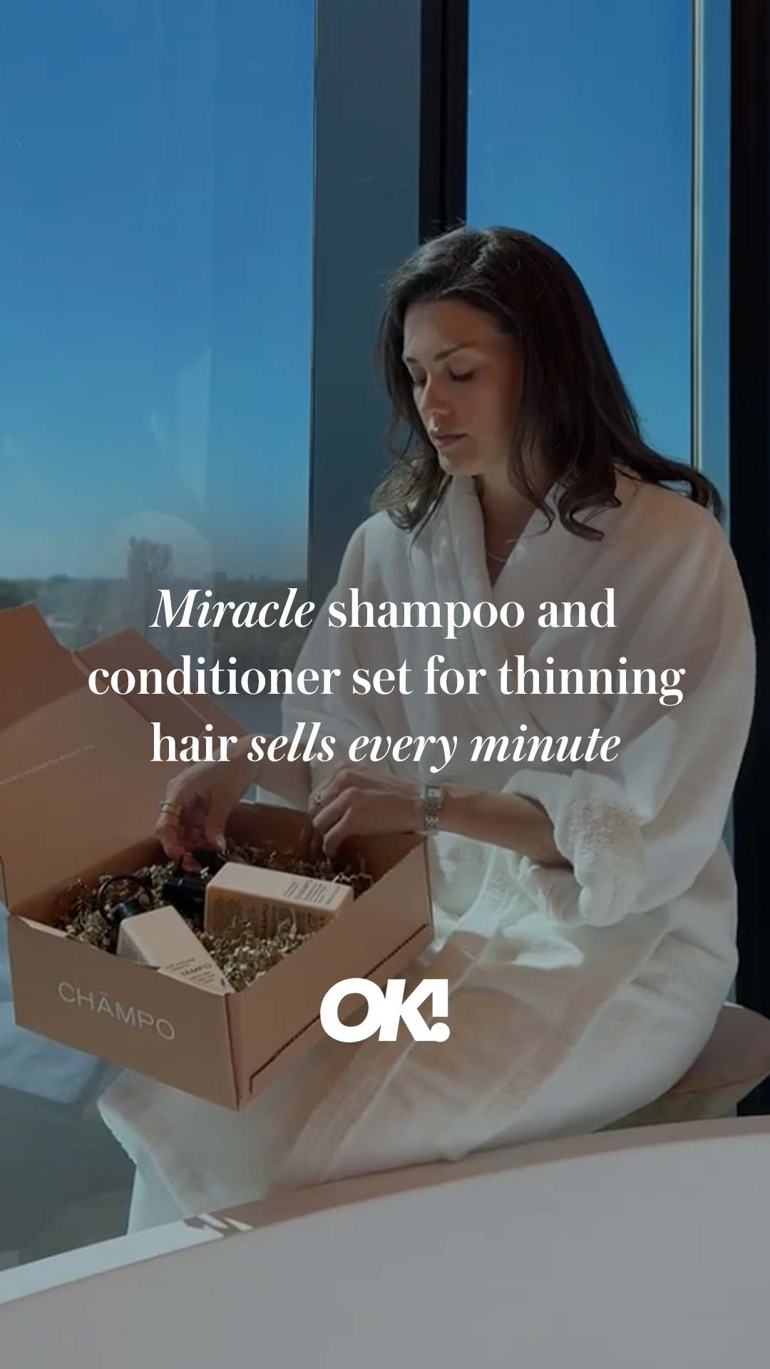 Chāmpo Haircare Facebook ad