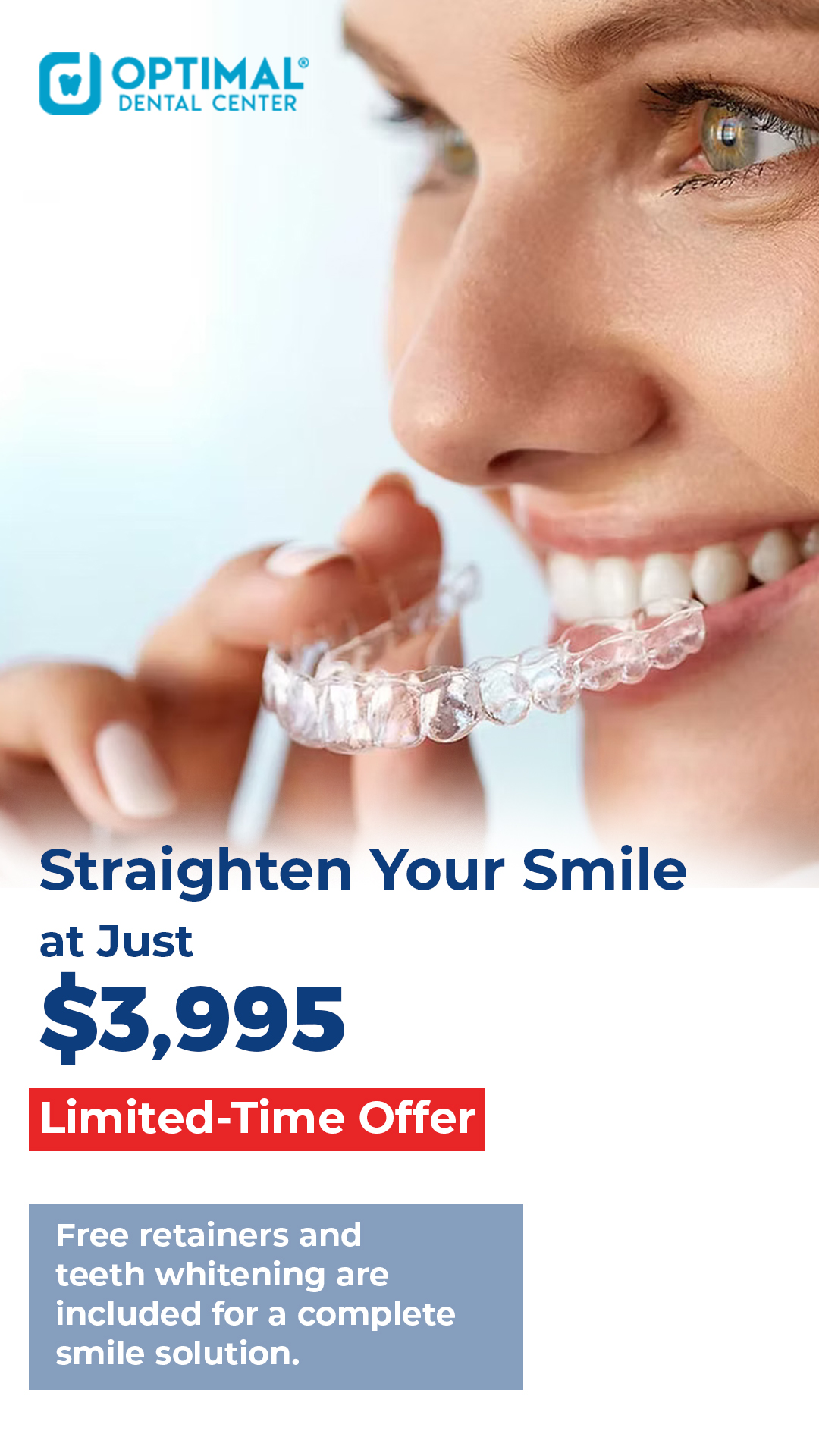 Optimal Dental Center Facebook ad from Jan 30, 2026