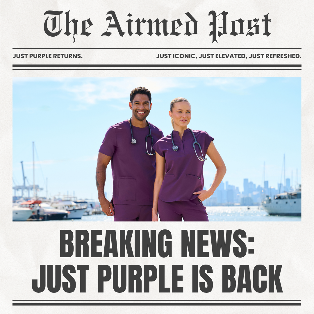Airmed Scrubs Facebook ad