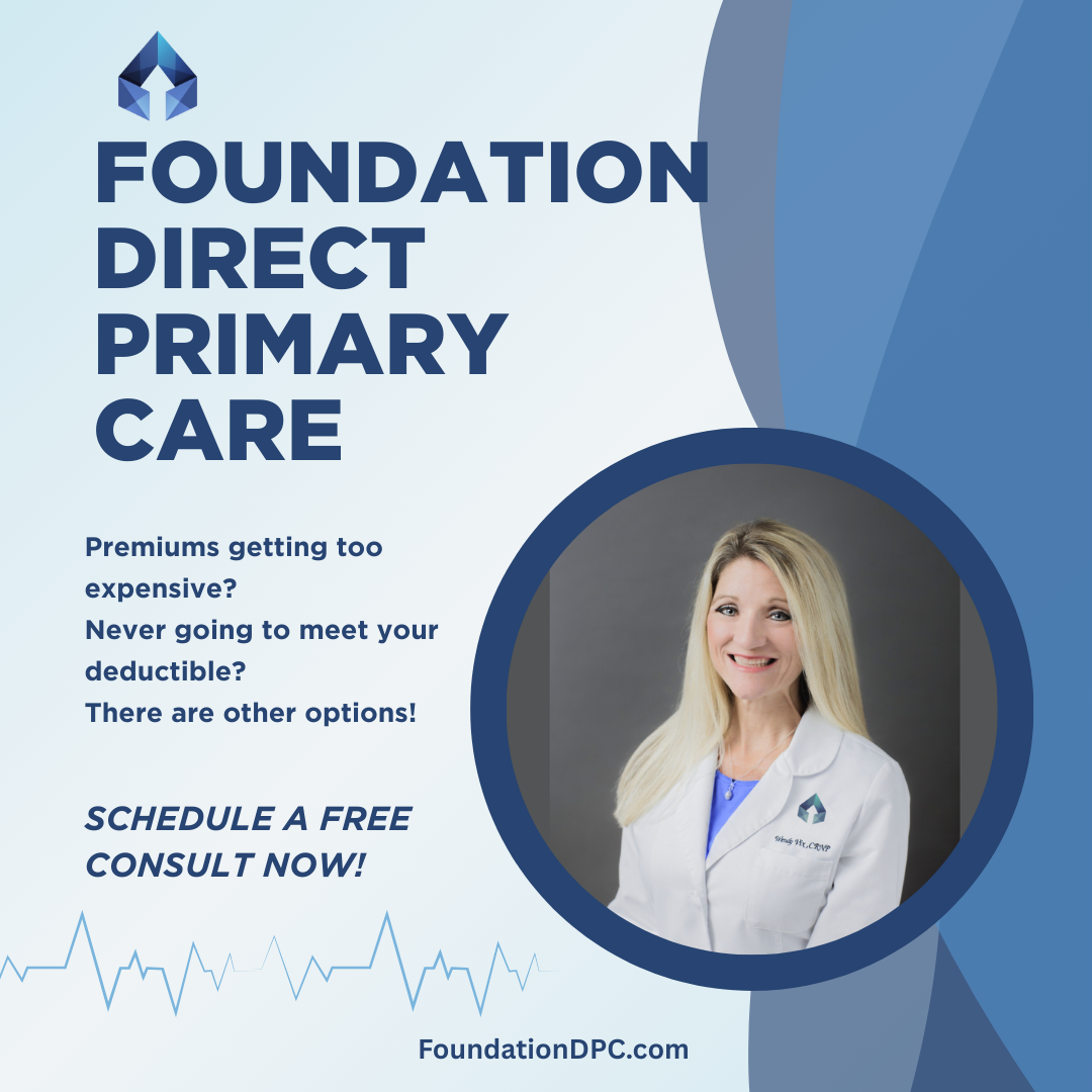 Foundation DPC Facebook ad: Premiums and deductibles getting out of hand?