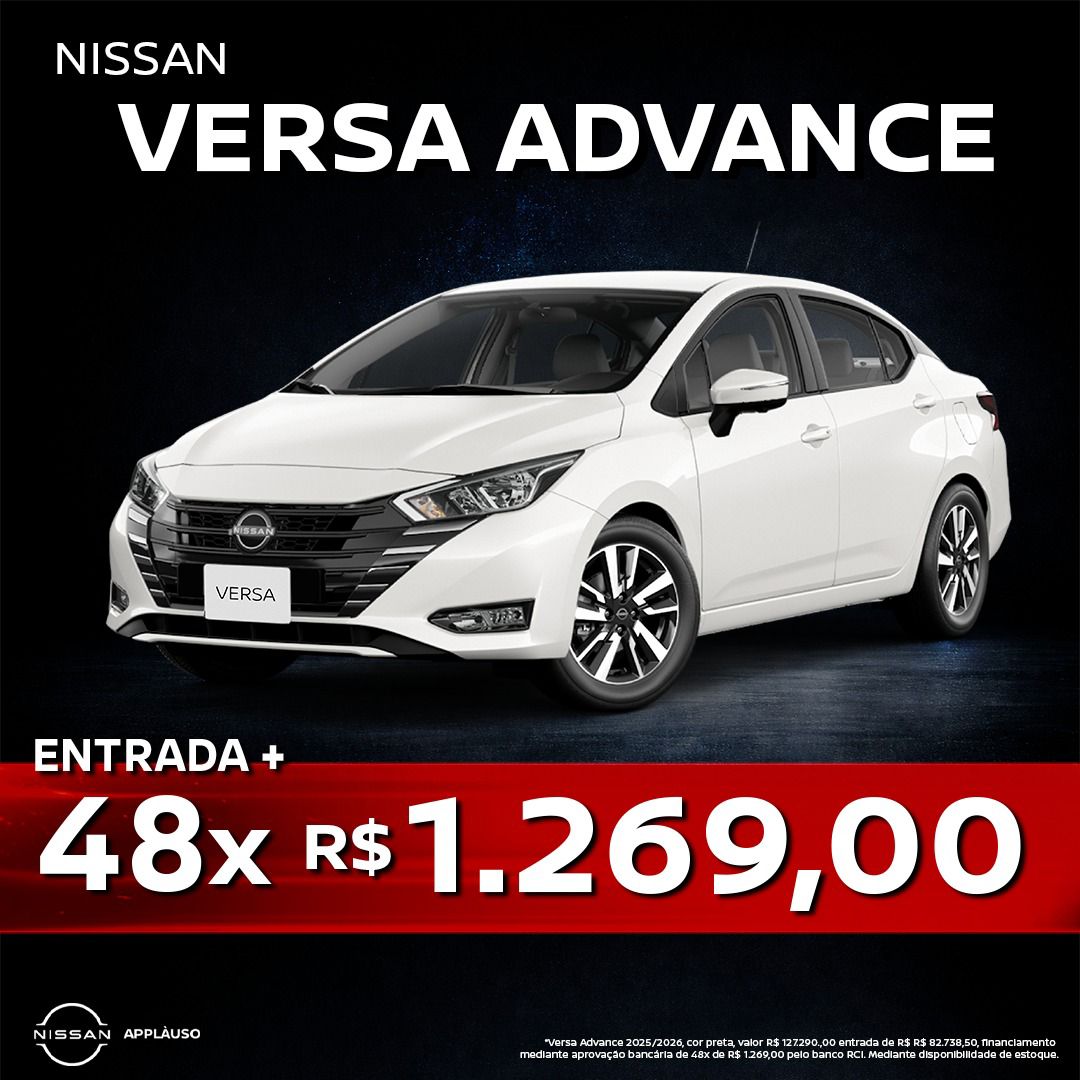 Applàuso Nissan Facebook ad: Versa Advance