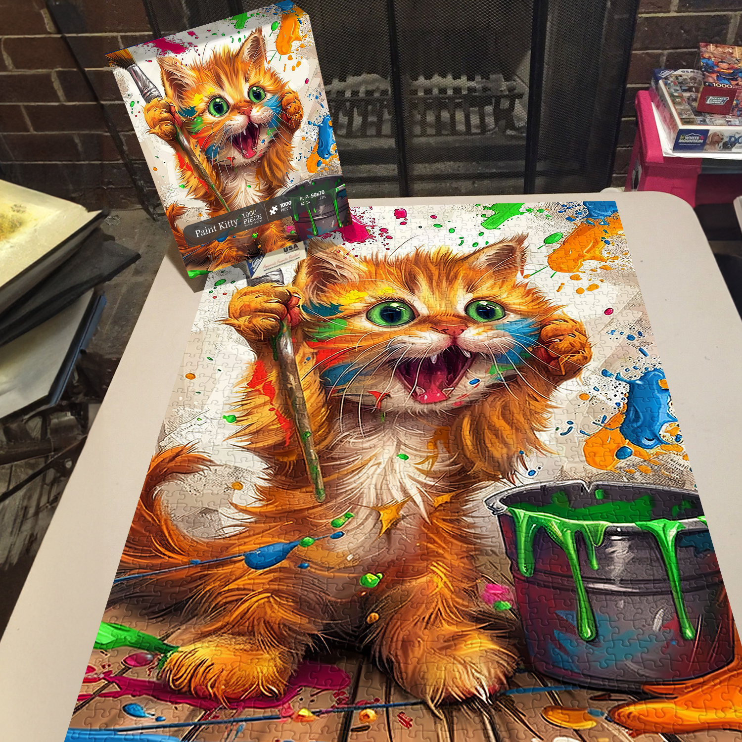 Fun-Puzzle Facebook ad