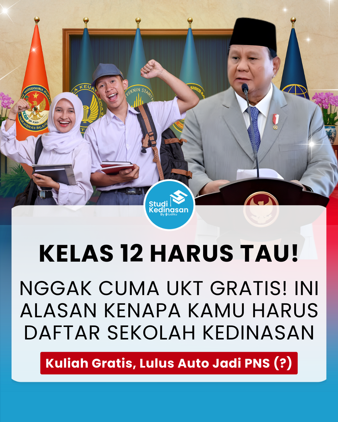 Studi Kedinasan Facebook ad