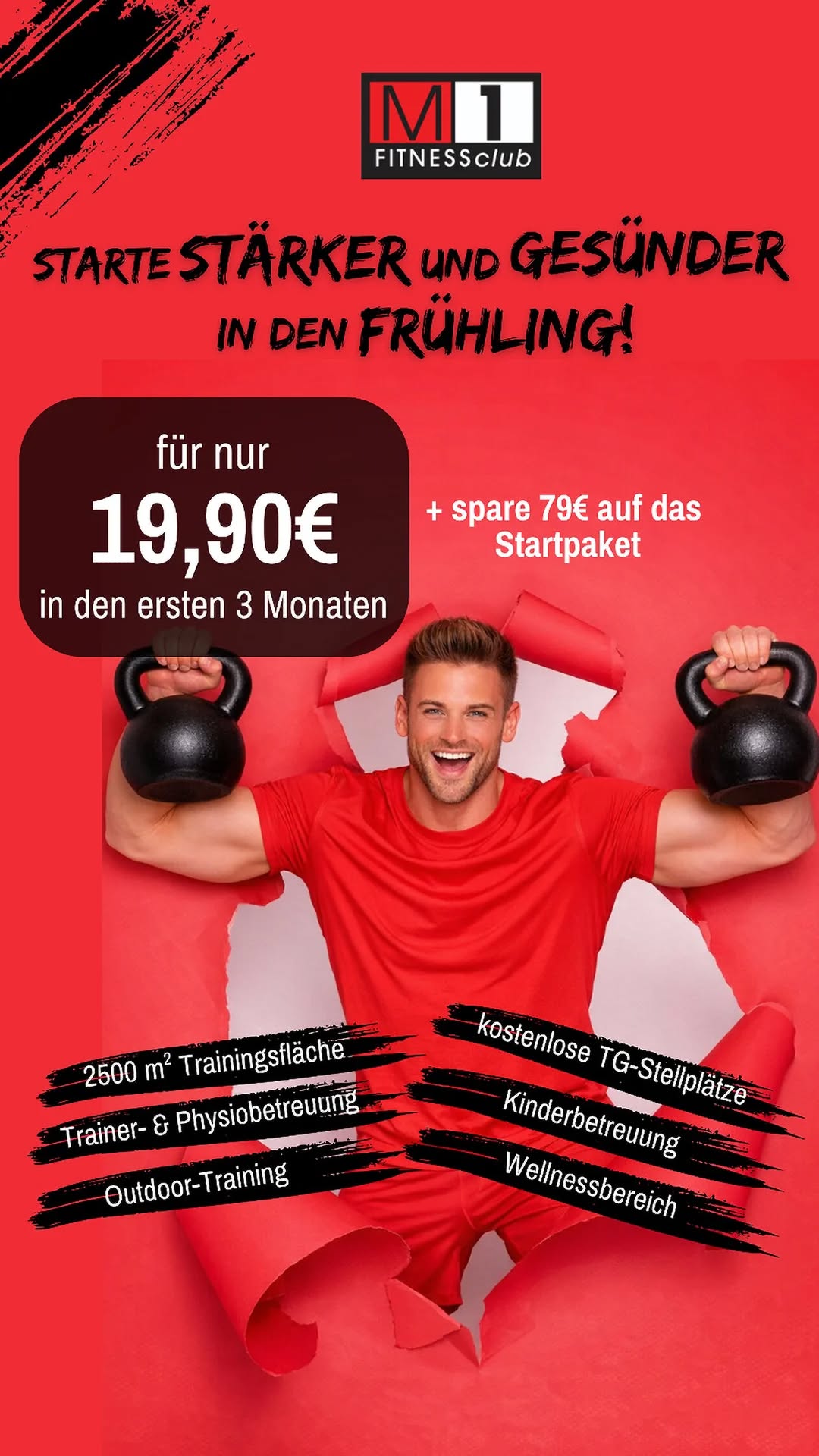 M1 FITNESSclub Möglingen Facebook ad