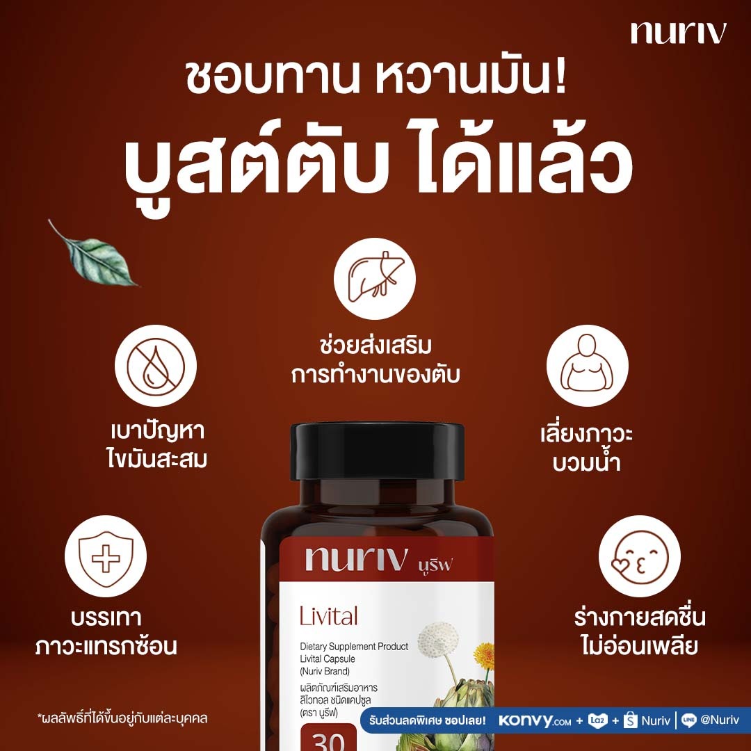 Nuriv นูรีฟ วิตามินสกัดจากธรรมชาติ Facebook ad