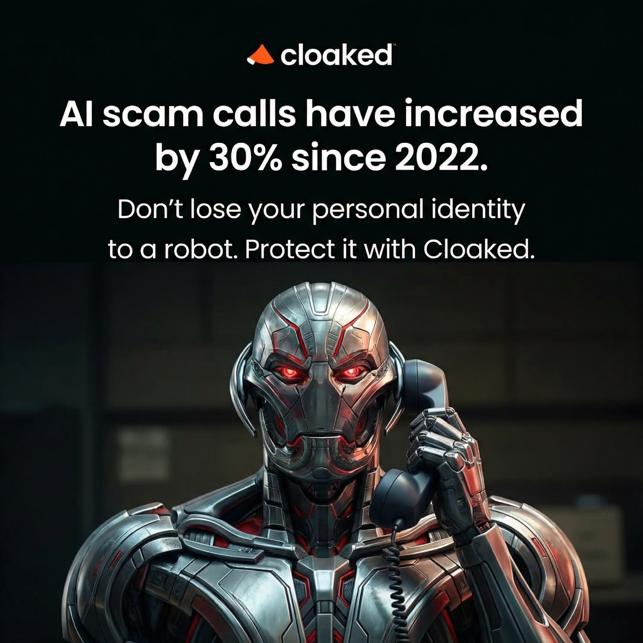 Cloaked Inc. Facebook ad