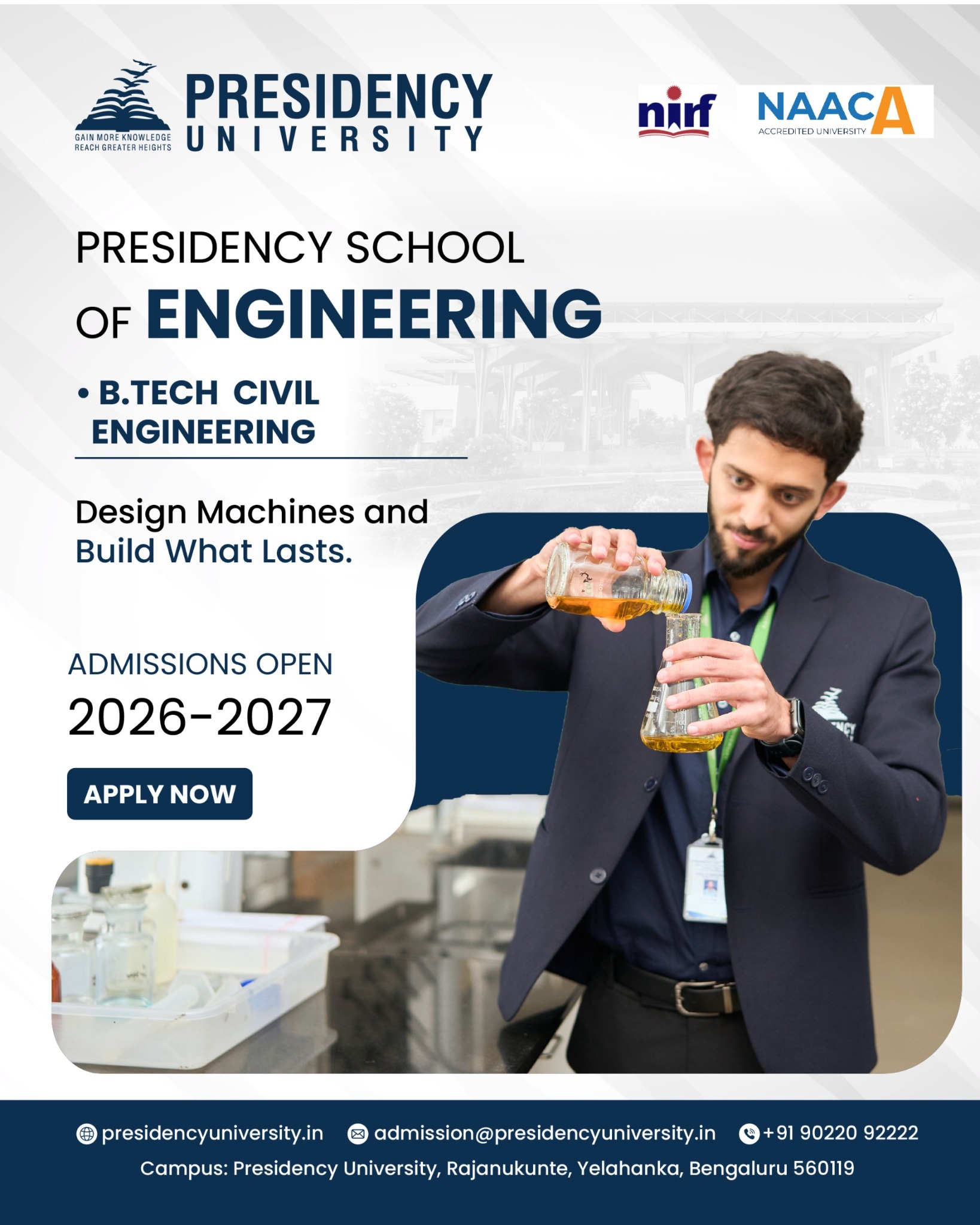 Presidency University Facebook ad