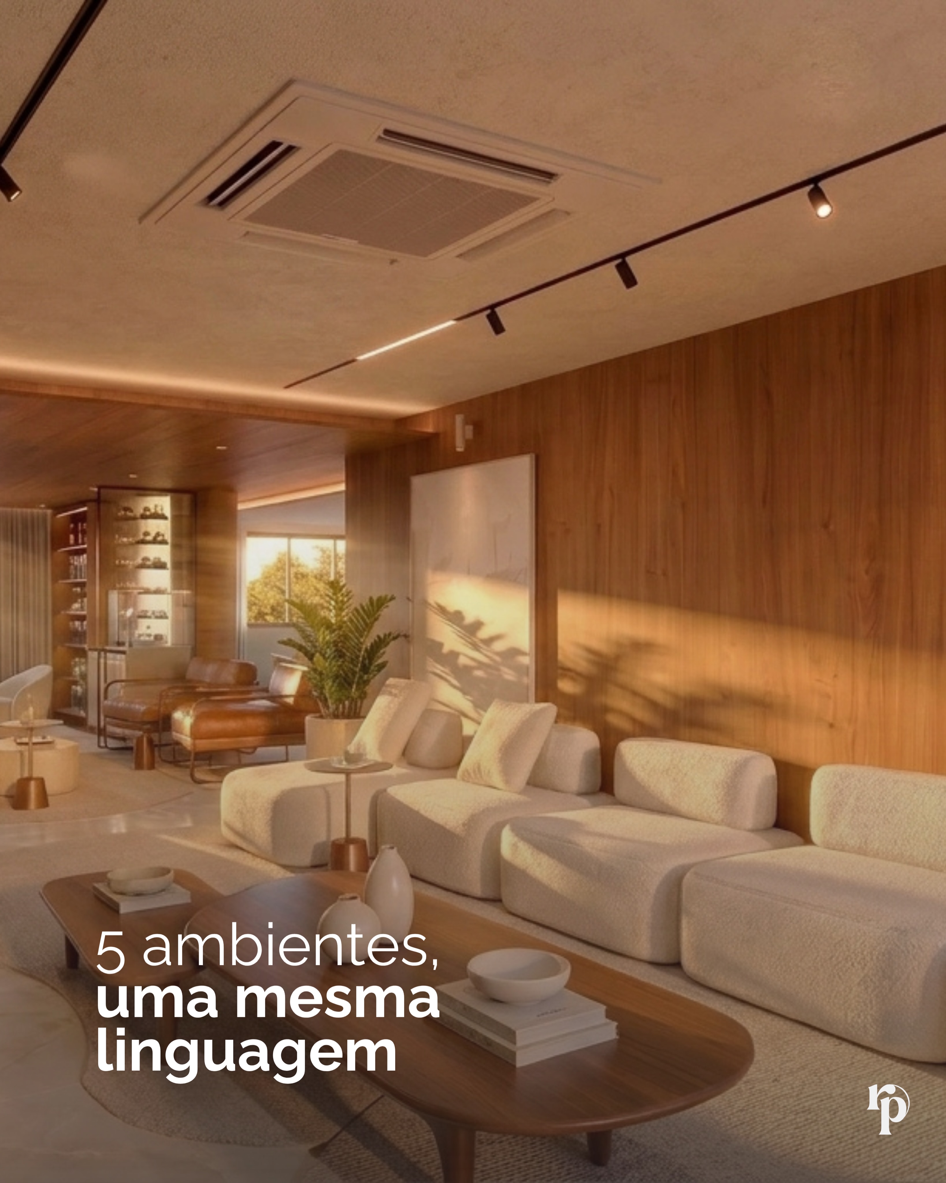 Renata Paraíso Arquitetura Facebook ad: Este Apto. foi pensado para integrar diferentes momentos…