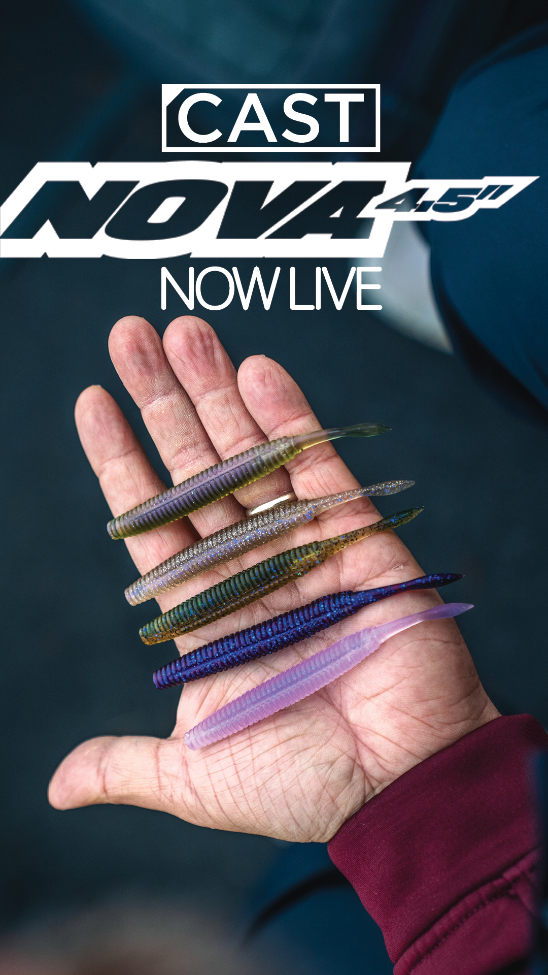 Cast Fishing Co - USA Facebook ad: NOVA 4.5 - Get Yours Now