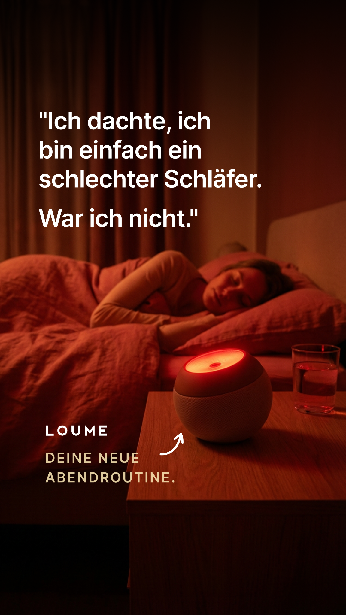 Loume Facebook ad