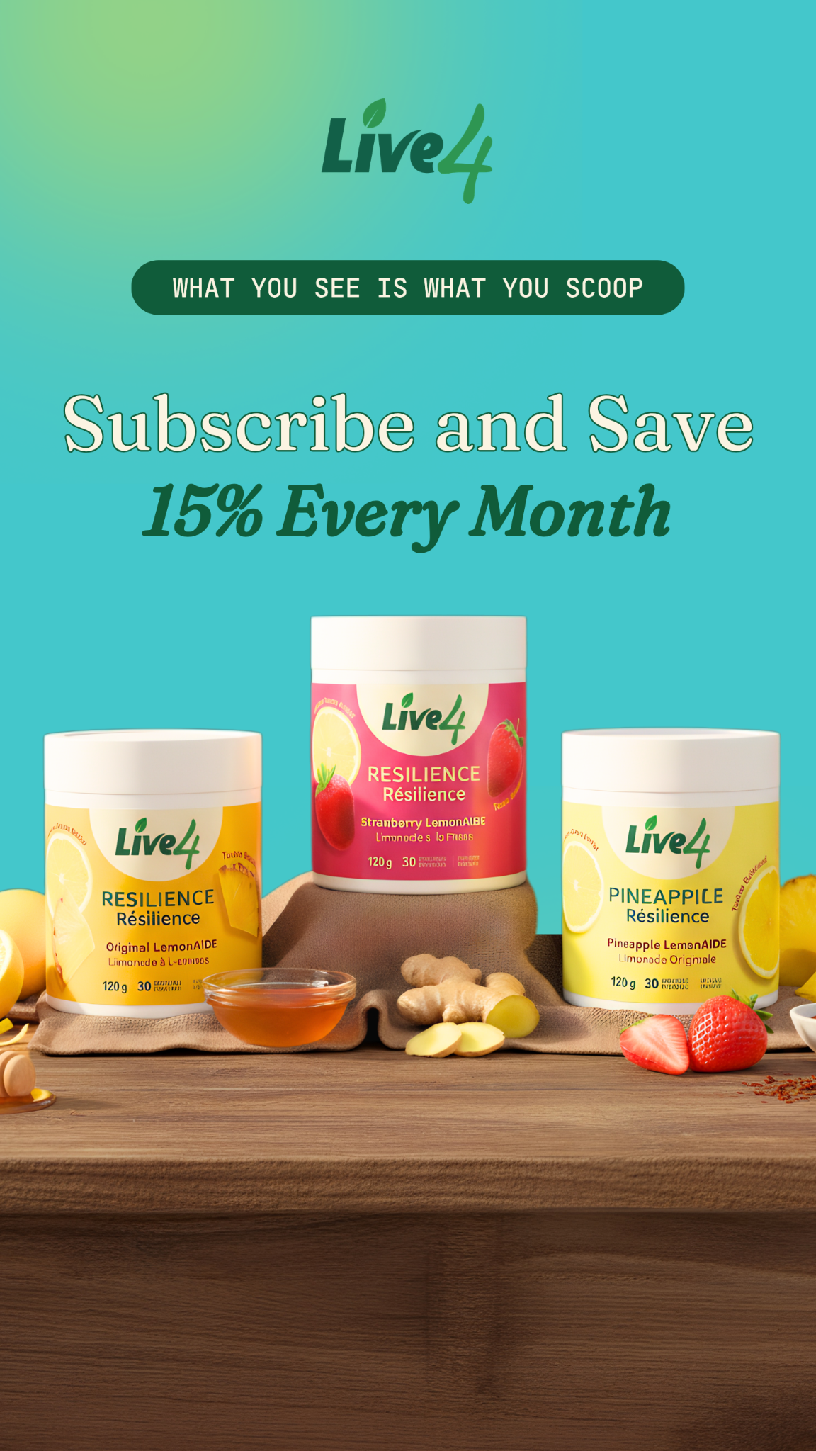 Live4 Wellness Facebook ad