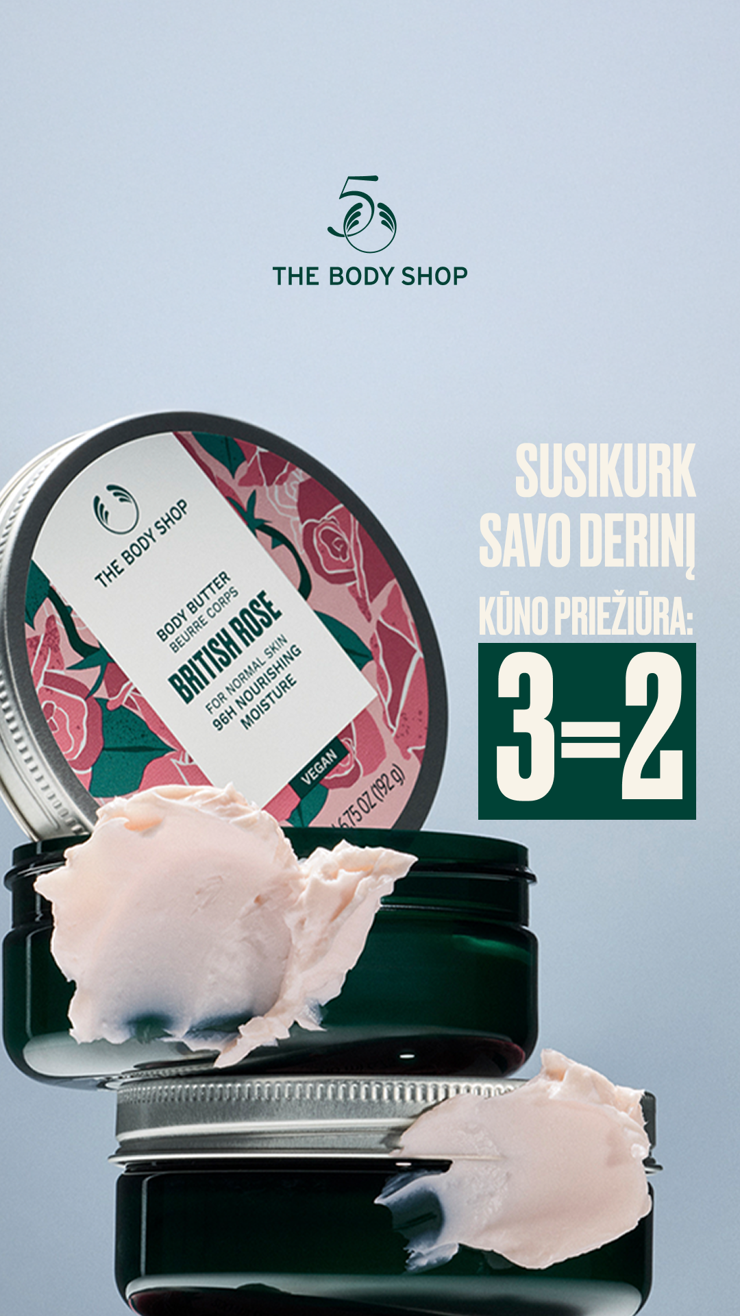 The Body Shop Facebook ad