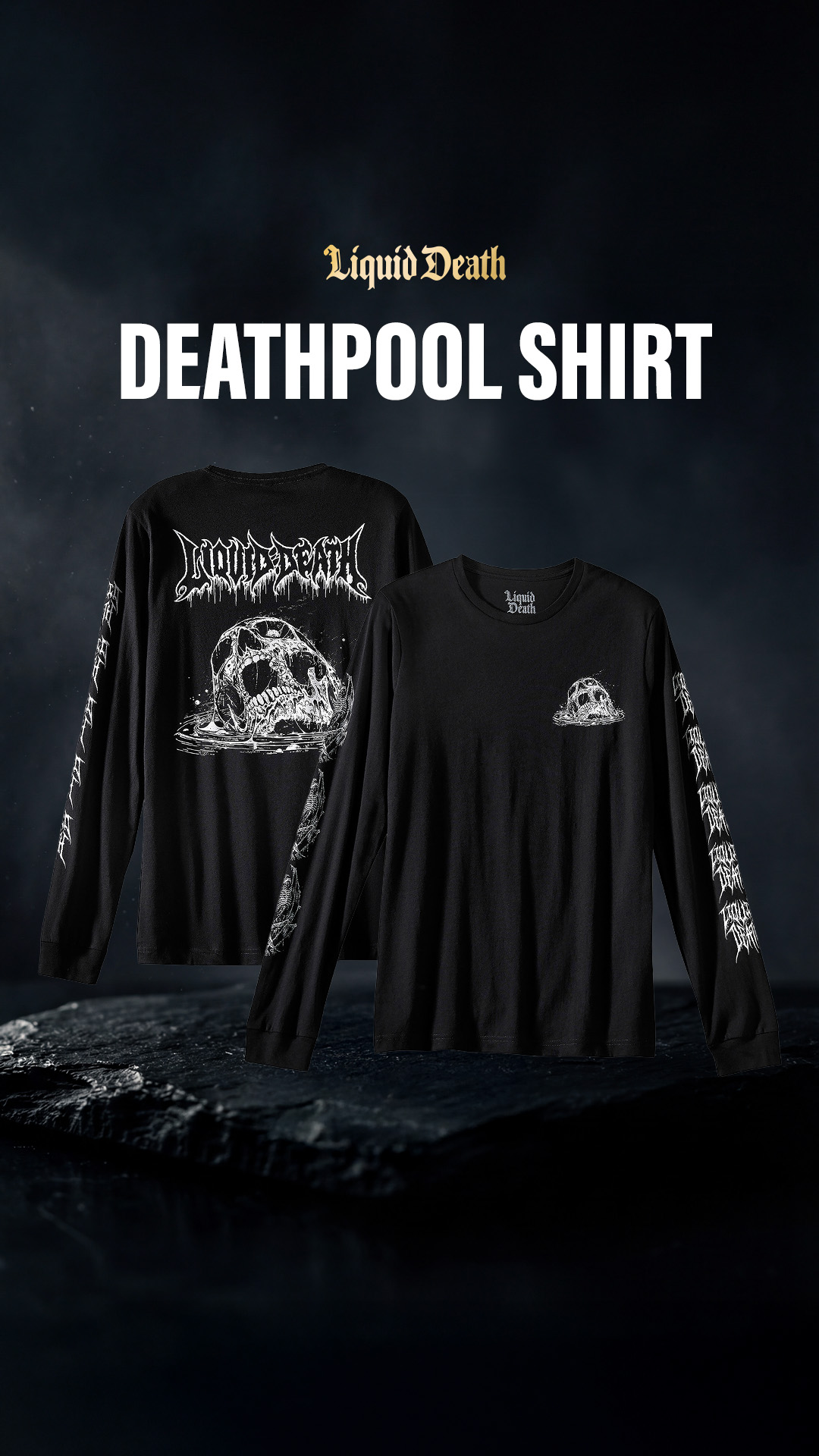 Liquid Death Facebook ad