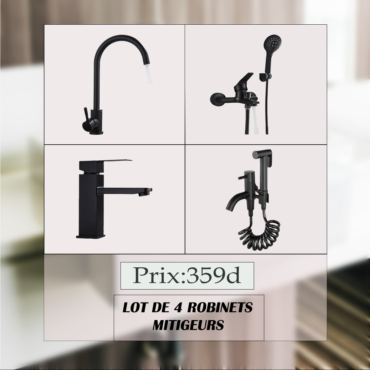 LÉOO STORE Facebook ad: Redéfinissez Votre Décor avec Élégance!