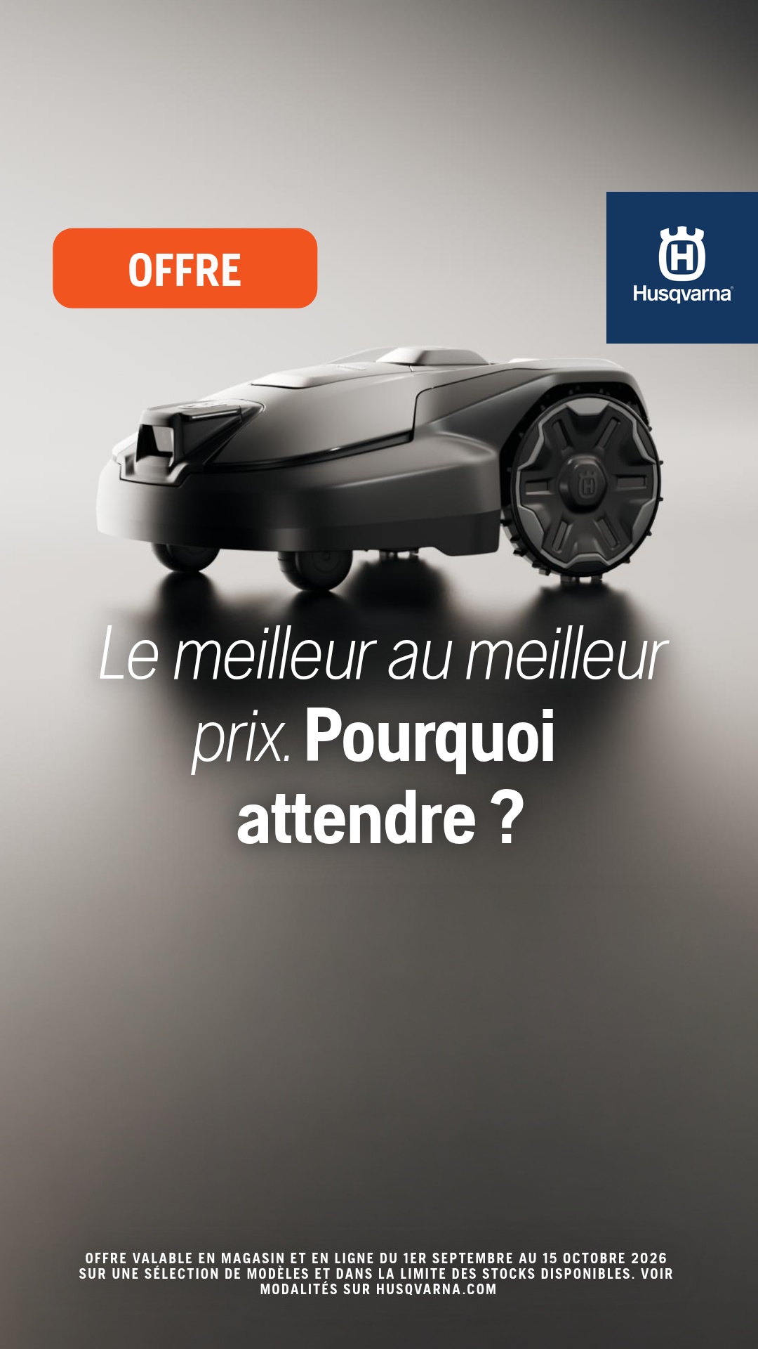 Husqvarna Facebook ad