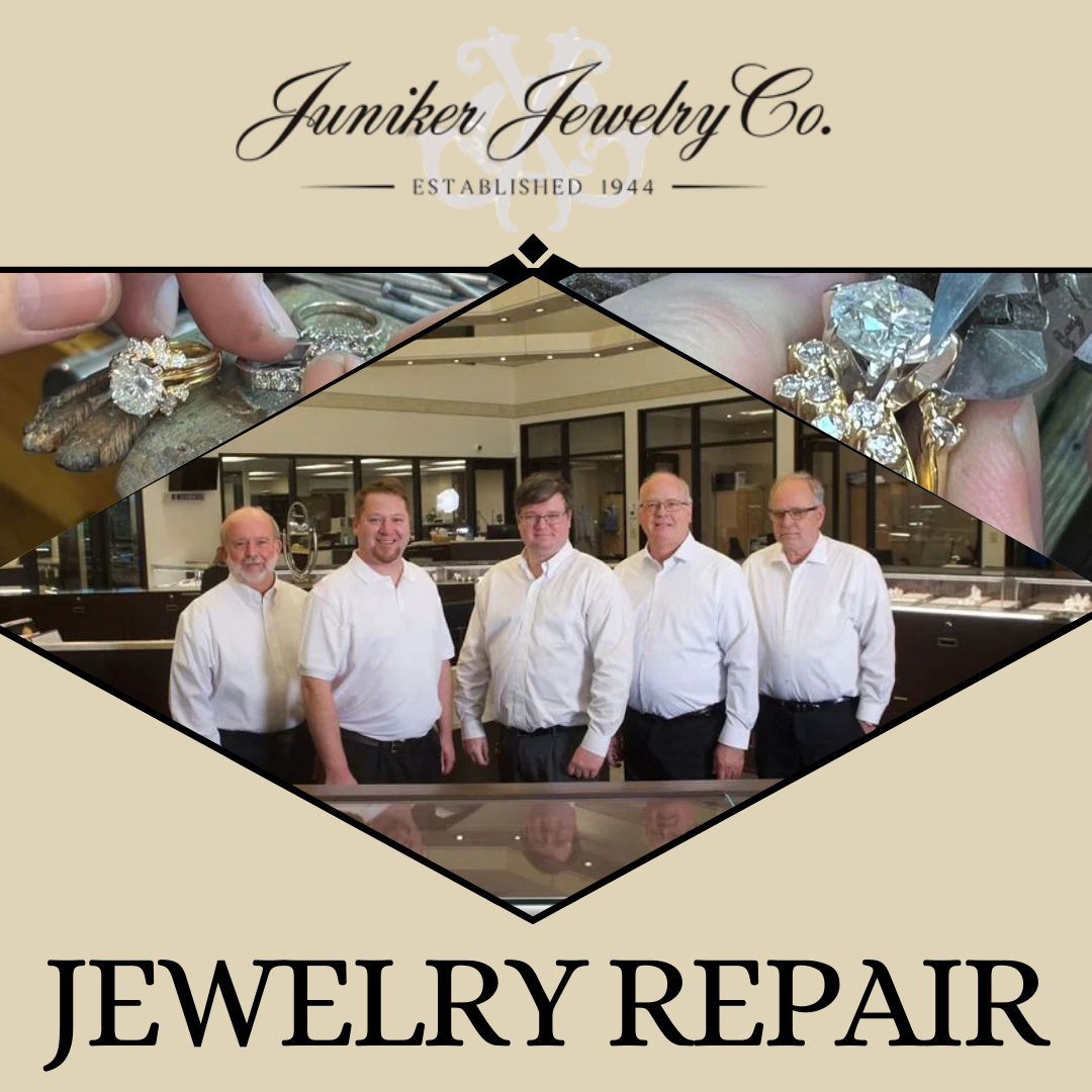Juniker Jewelry Co. Facebook ad: Jewelry Maintenance, Repairs & Refurbishment