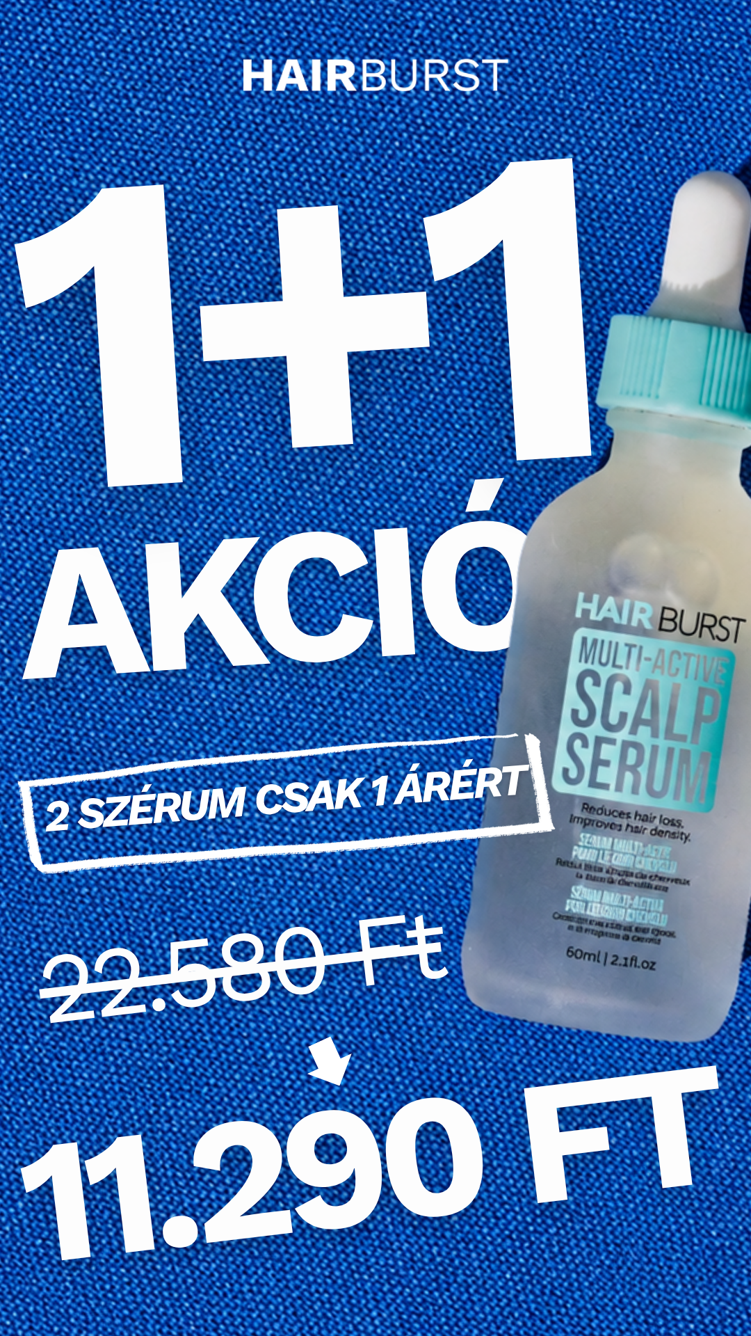 Hairburst Hungary Facebook ad