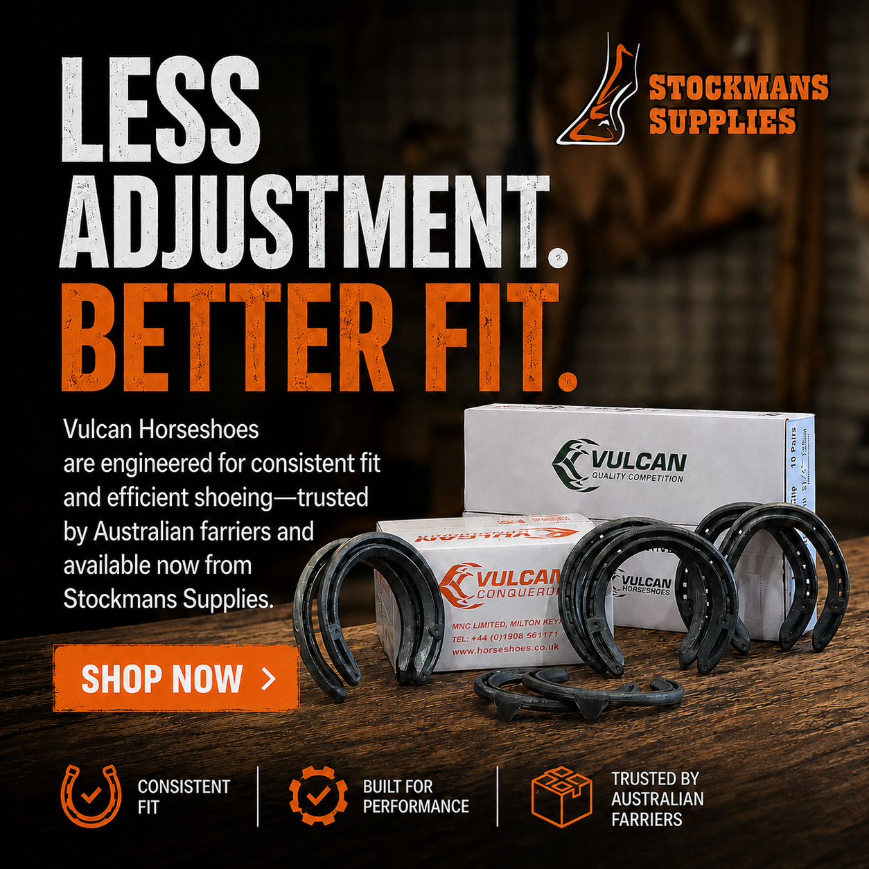 Stockmans Supplies Facebook ad: Professional Hoof Tools That Get the Job Done