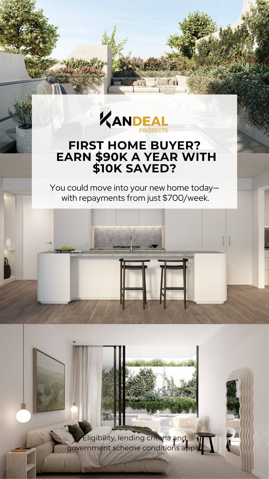 Kandeal Projects Facebook ad from Apr 22, 2026