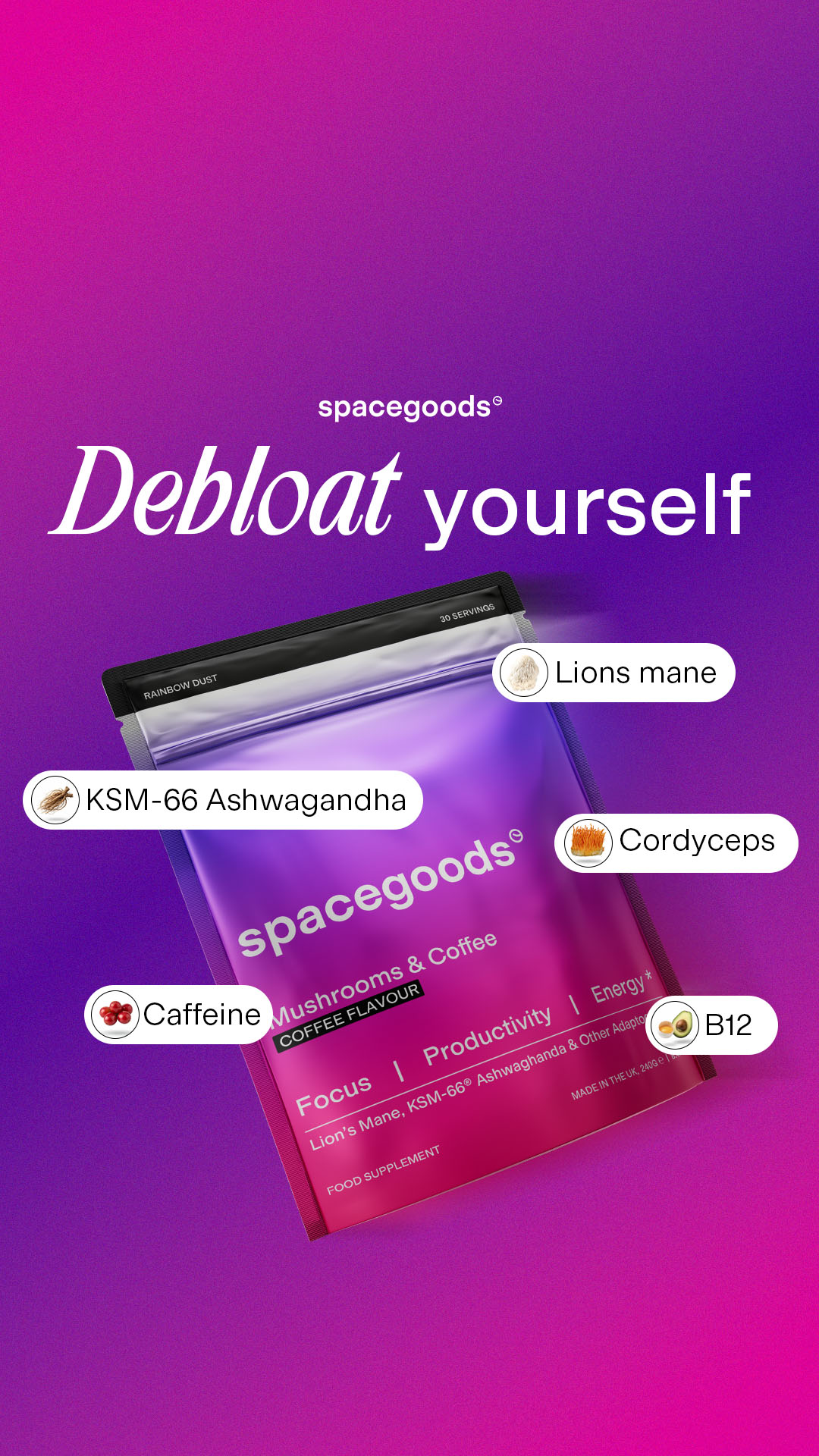 Spacegoods Facebook ad