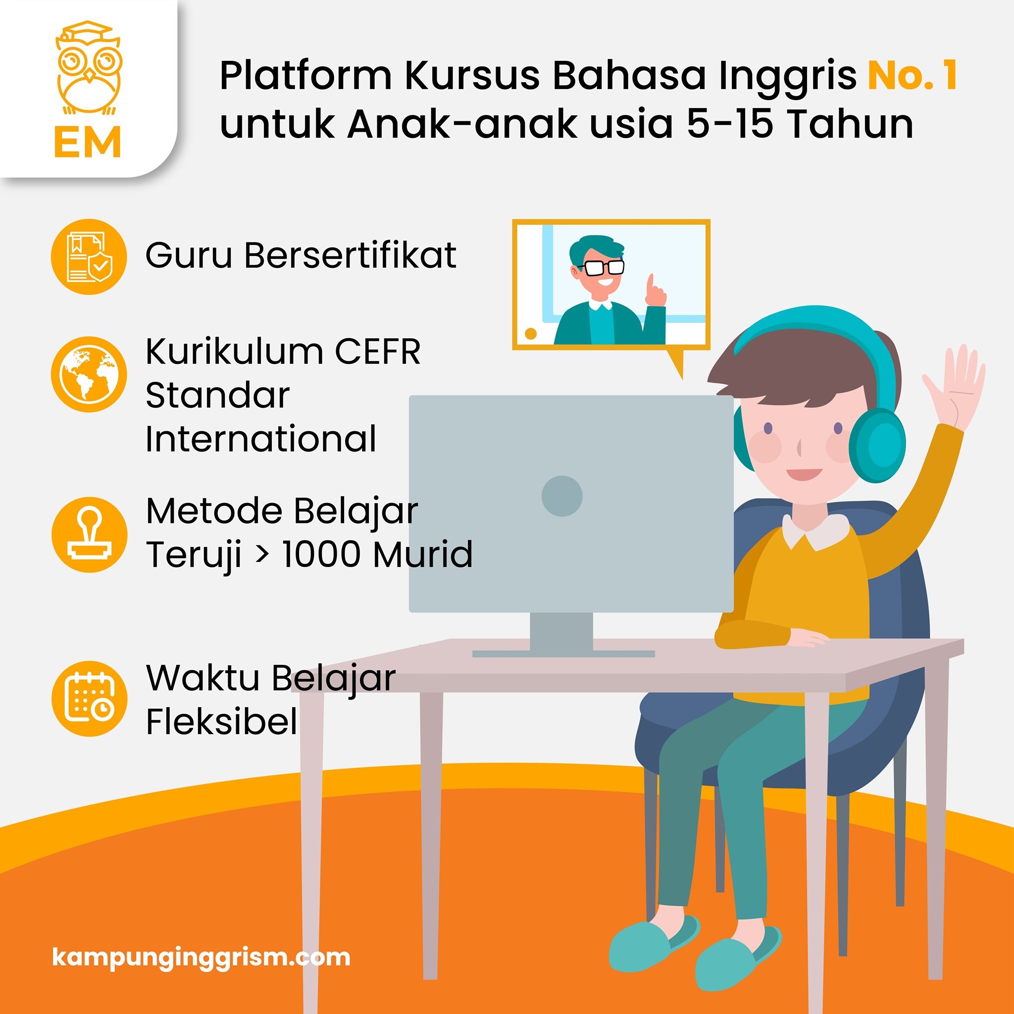 Kampung Inggris EM Facebook ad