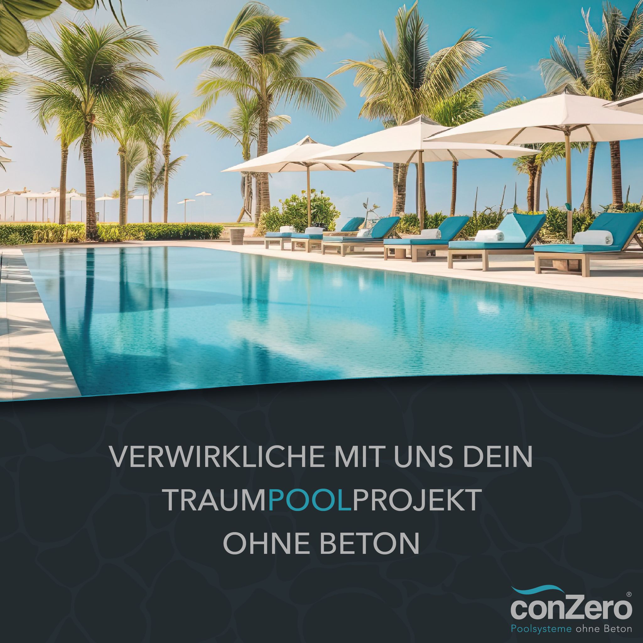 poolakademie.de Facebook ad: Hochwertige Schwimmbecken im Pool Shop Poolakademie |