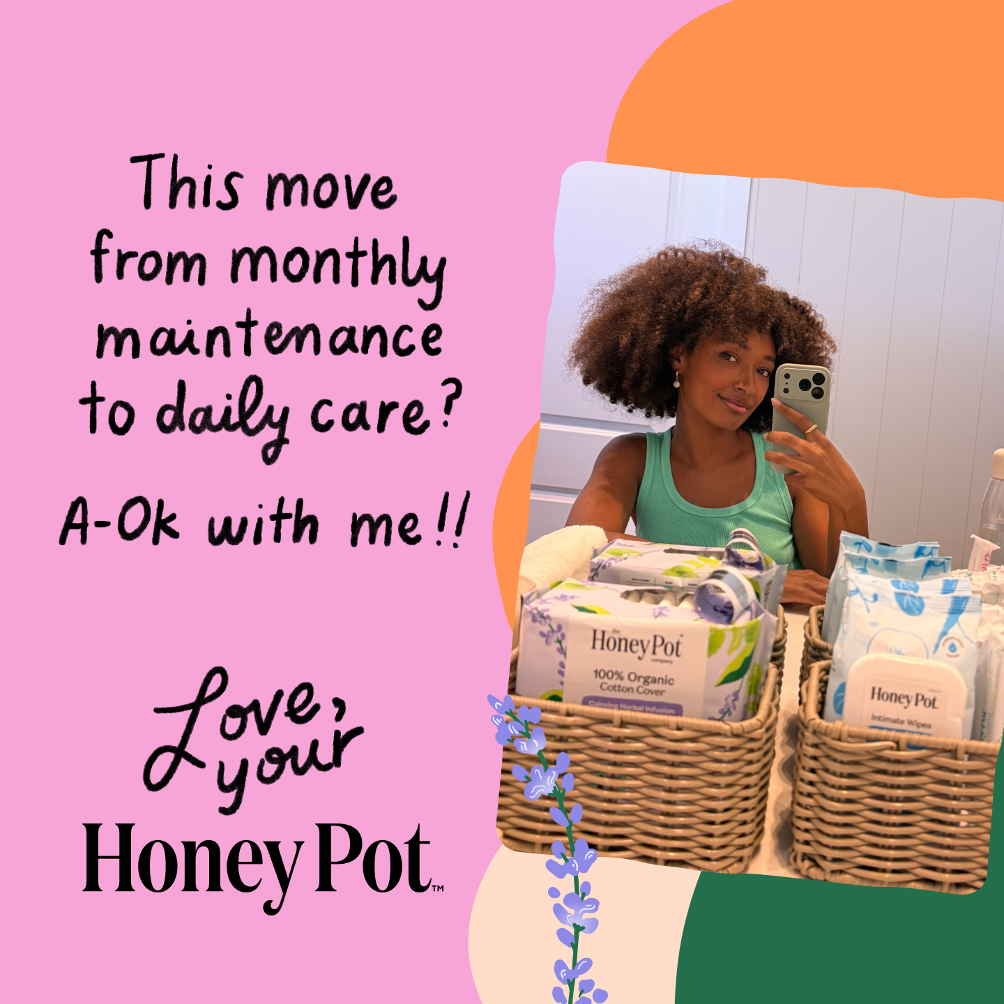 The Honey Pot Company Facebook ad
