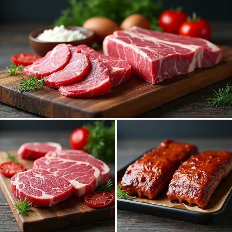 Selection Index Facebook ad: Affordable American Meat Delivery.