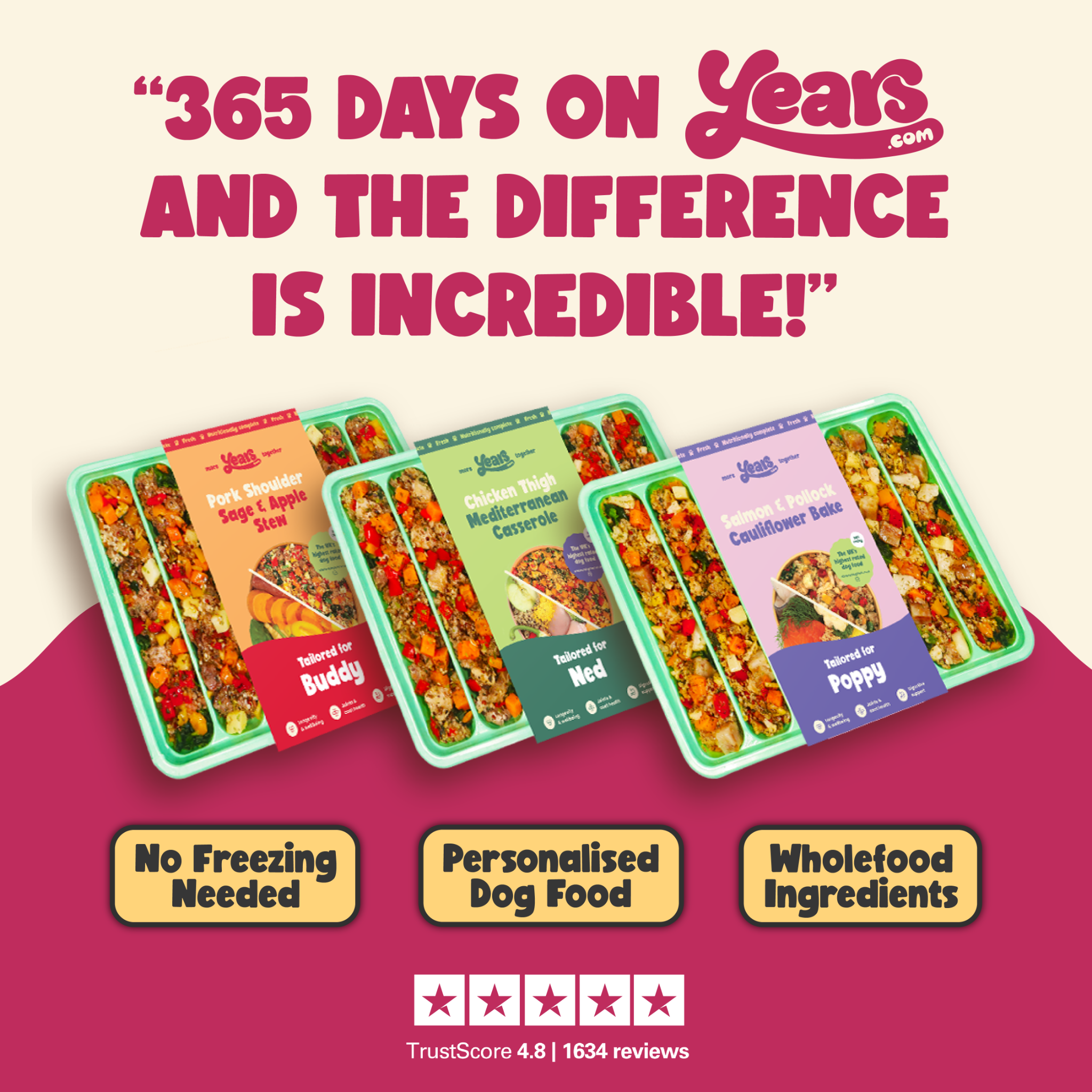 Years Facebook ad
