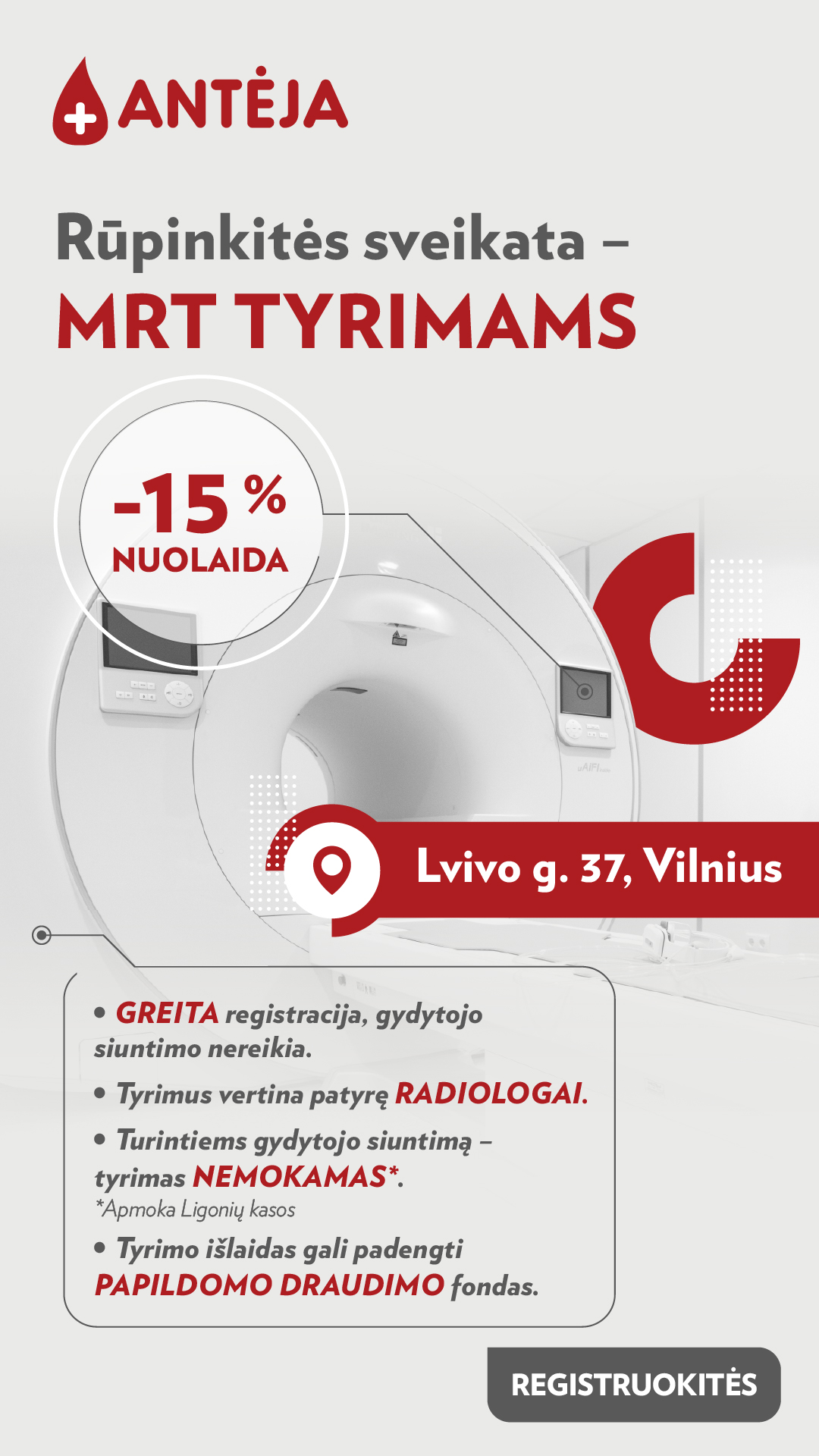 Antėja Facebook ad