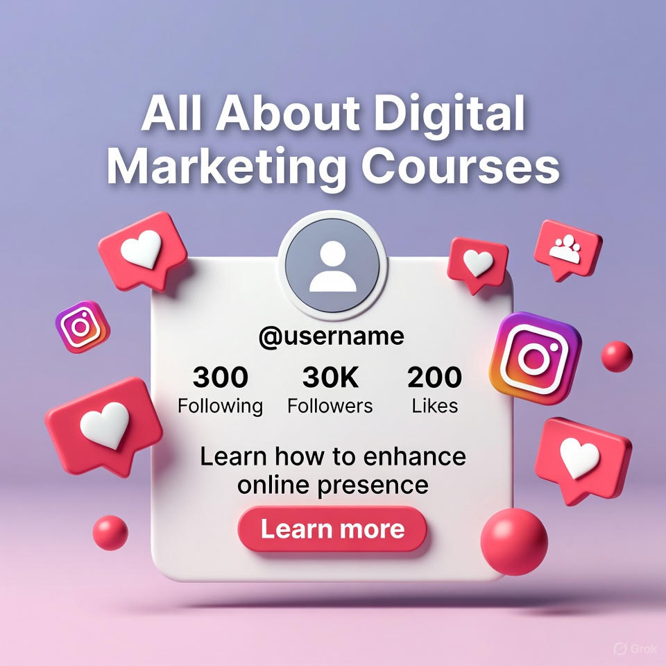 Search guide Facebook ad: Learn more about digital marketing fundamentals, covering…