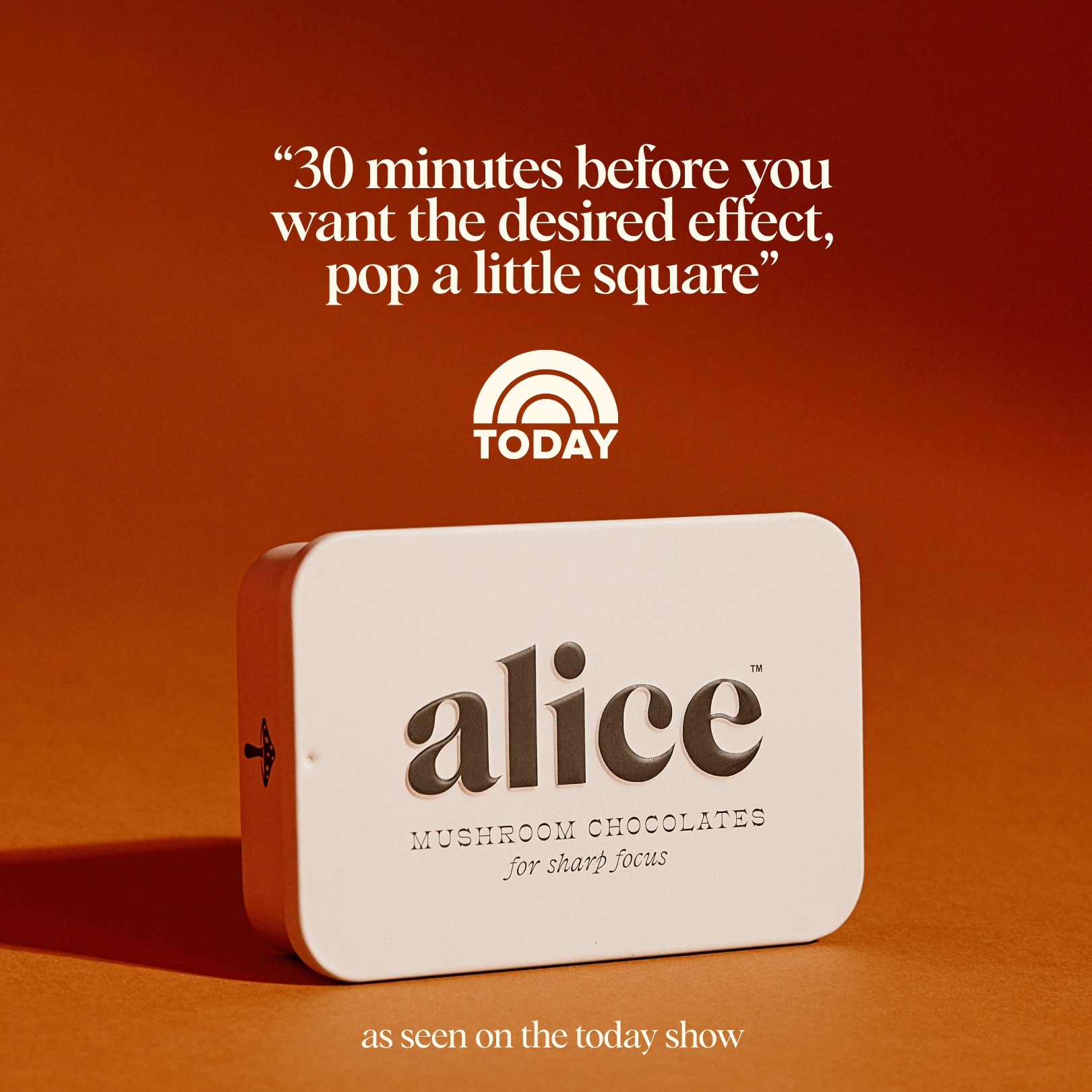 Alice Mushrooms Facebook ad