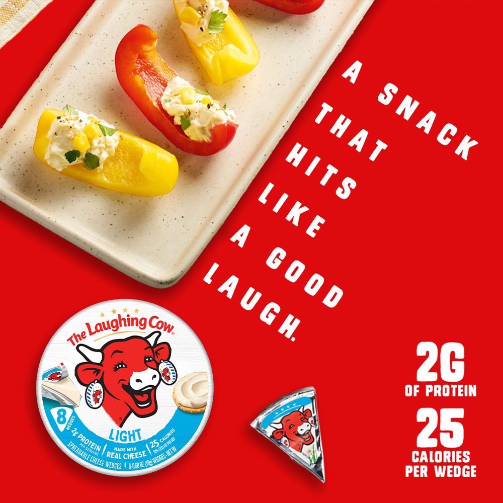 The Laughing Cow USA Facebook ad