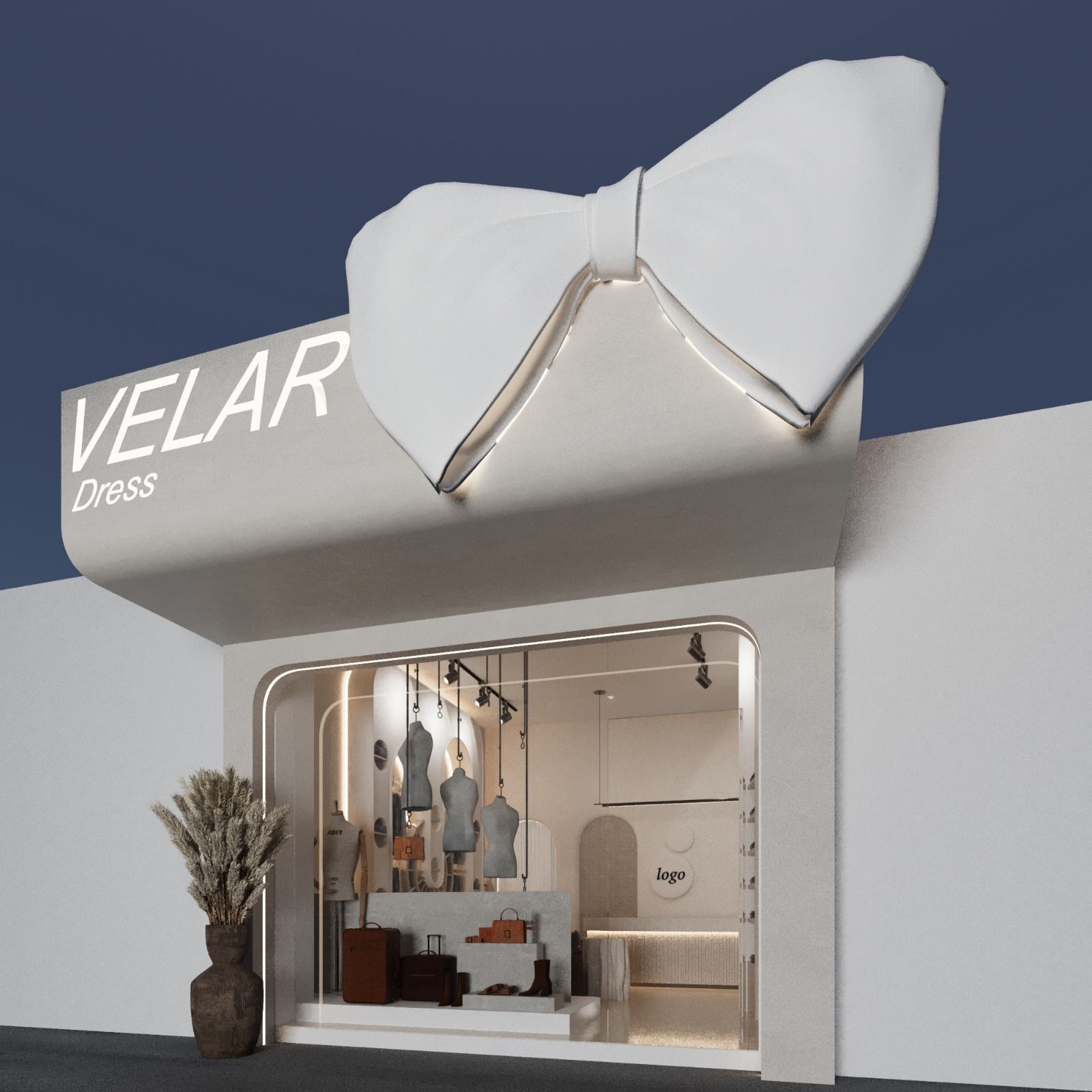 Velar Dress Facebook ad