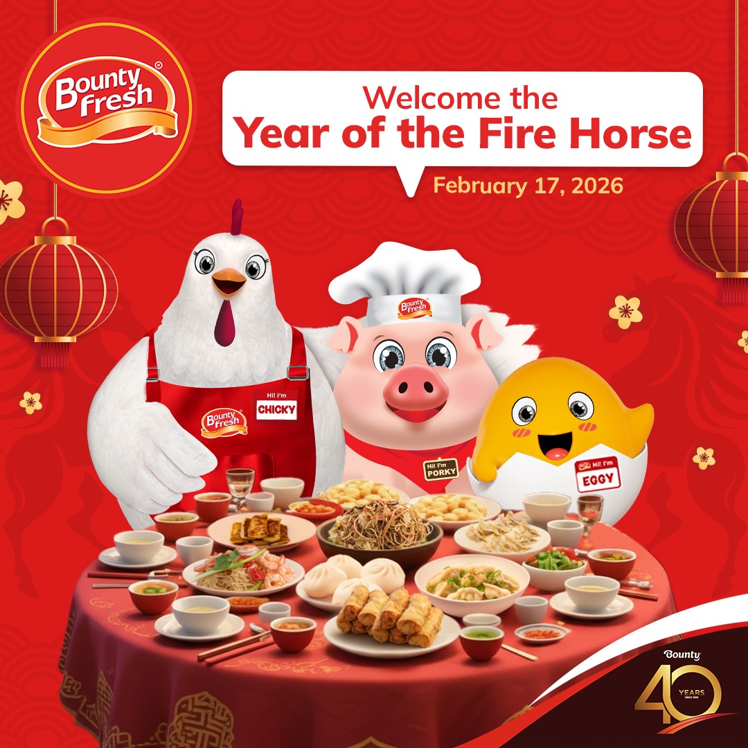 Bounty Fresh Facebook ad: Welcome the Year of Fire Horse with joy…