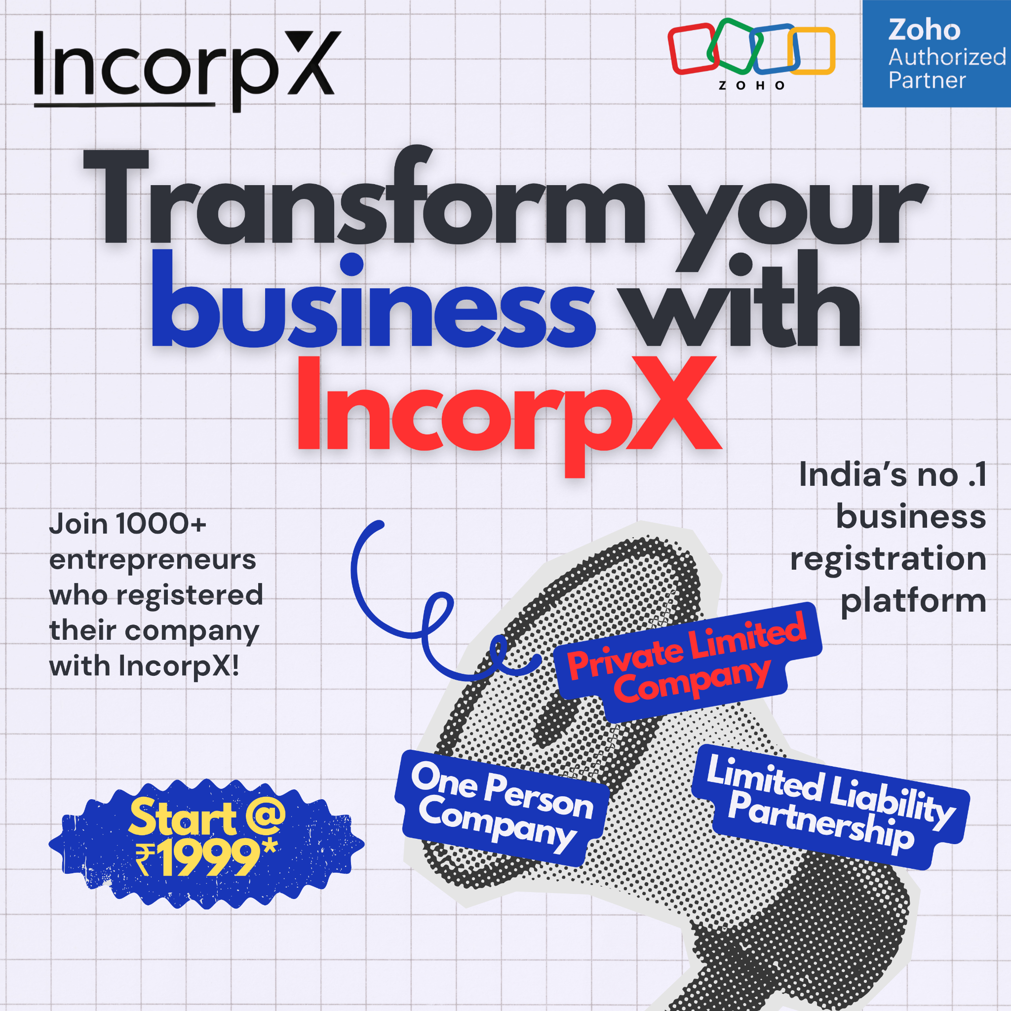 IncorpX Facebook ad