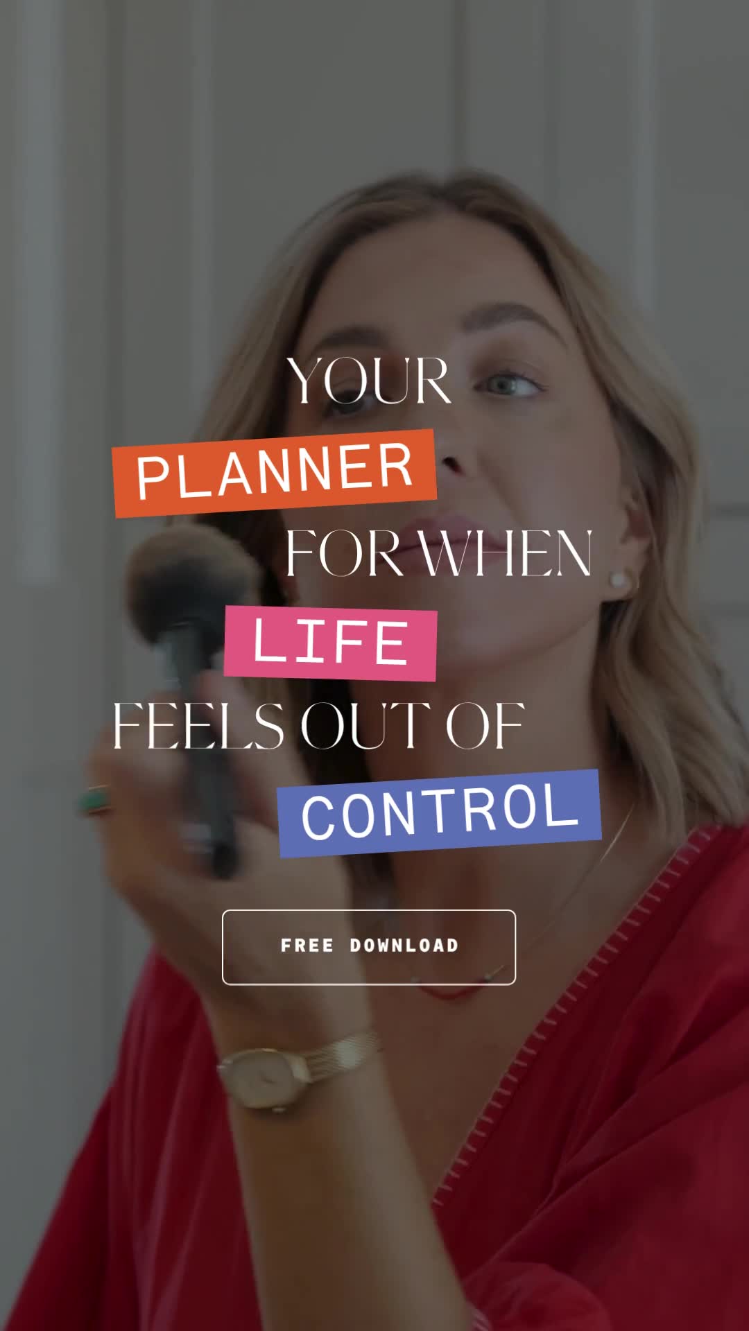 Jenna Kutcher Facebook ad: Feeling Scattered and Spinning? Get my Free Planner Start…