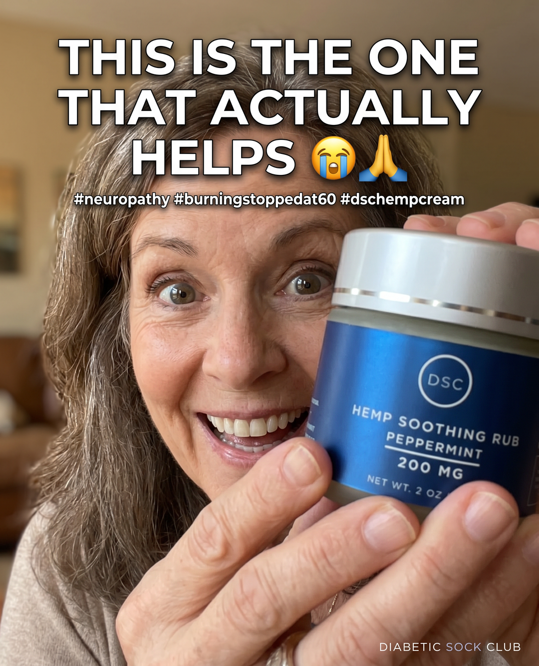 Diabetic Sock Club Facebook ad